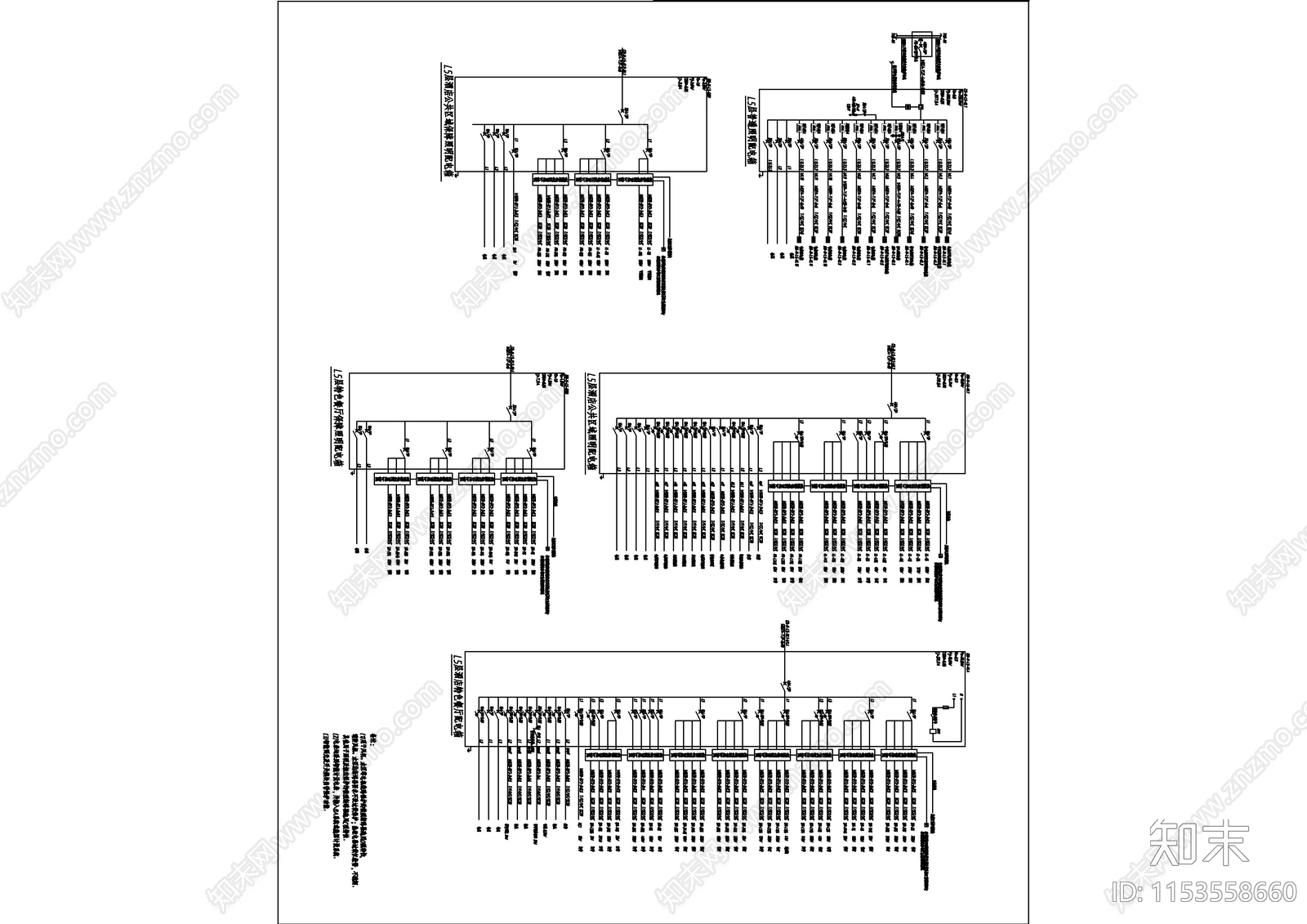 强弱电建筑电气施工图下载【ID:1153558660】