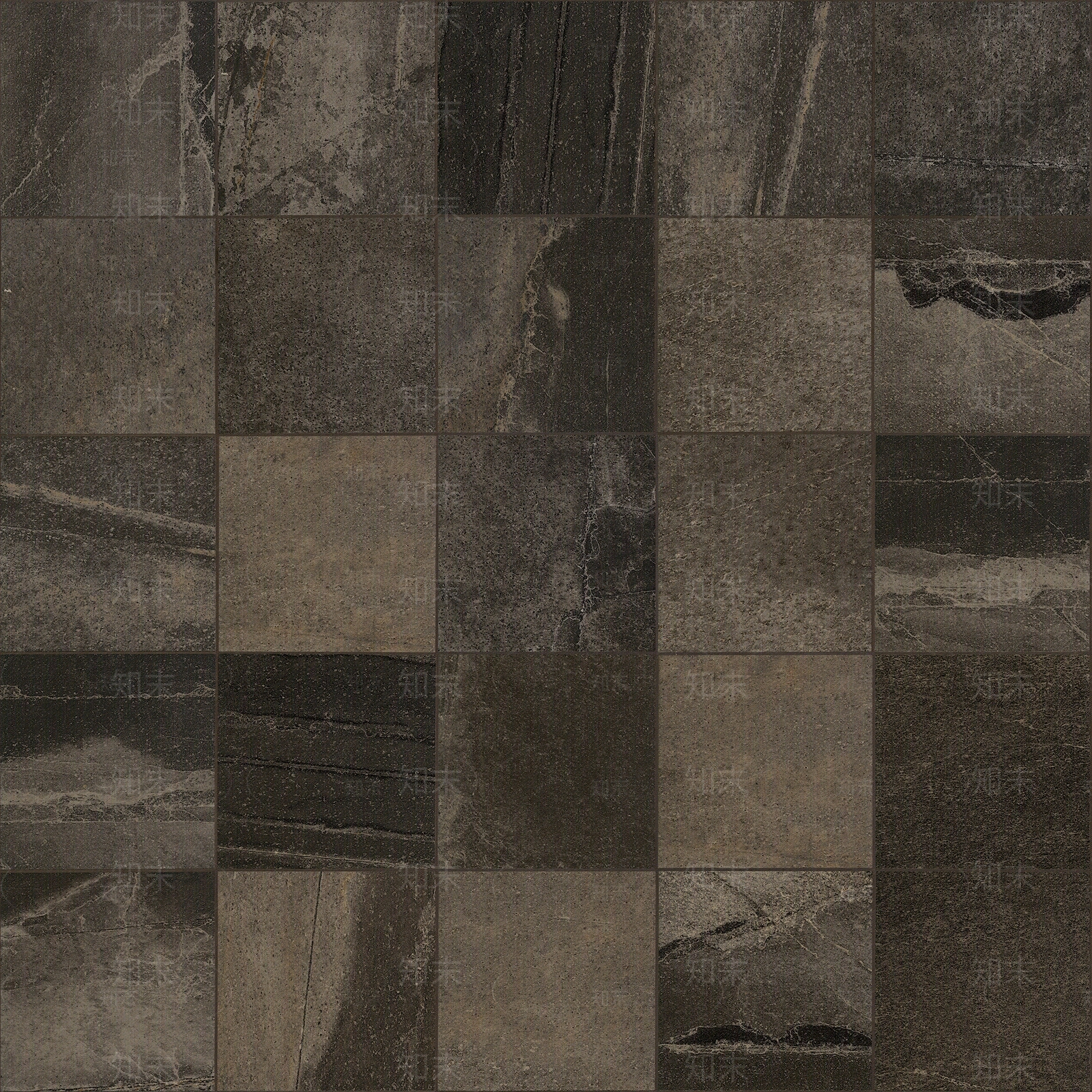 无缝深色水泥砖贴图下载【ID:1153559716】