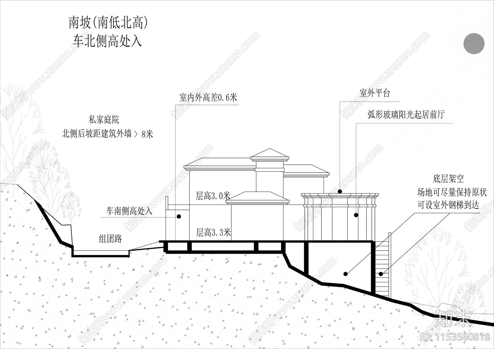 别墅室内施工图cad施工图下载【ID:1153560818】