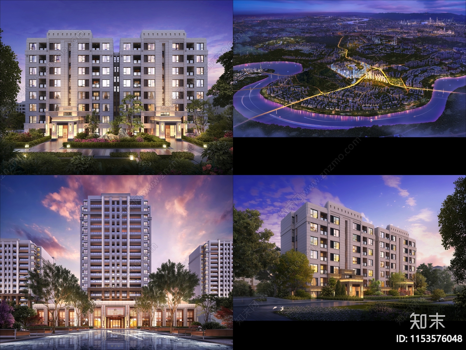 金茂礼嘉樾千山住宅建筑规划图cad施工图下载【ID:1153576048】