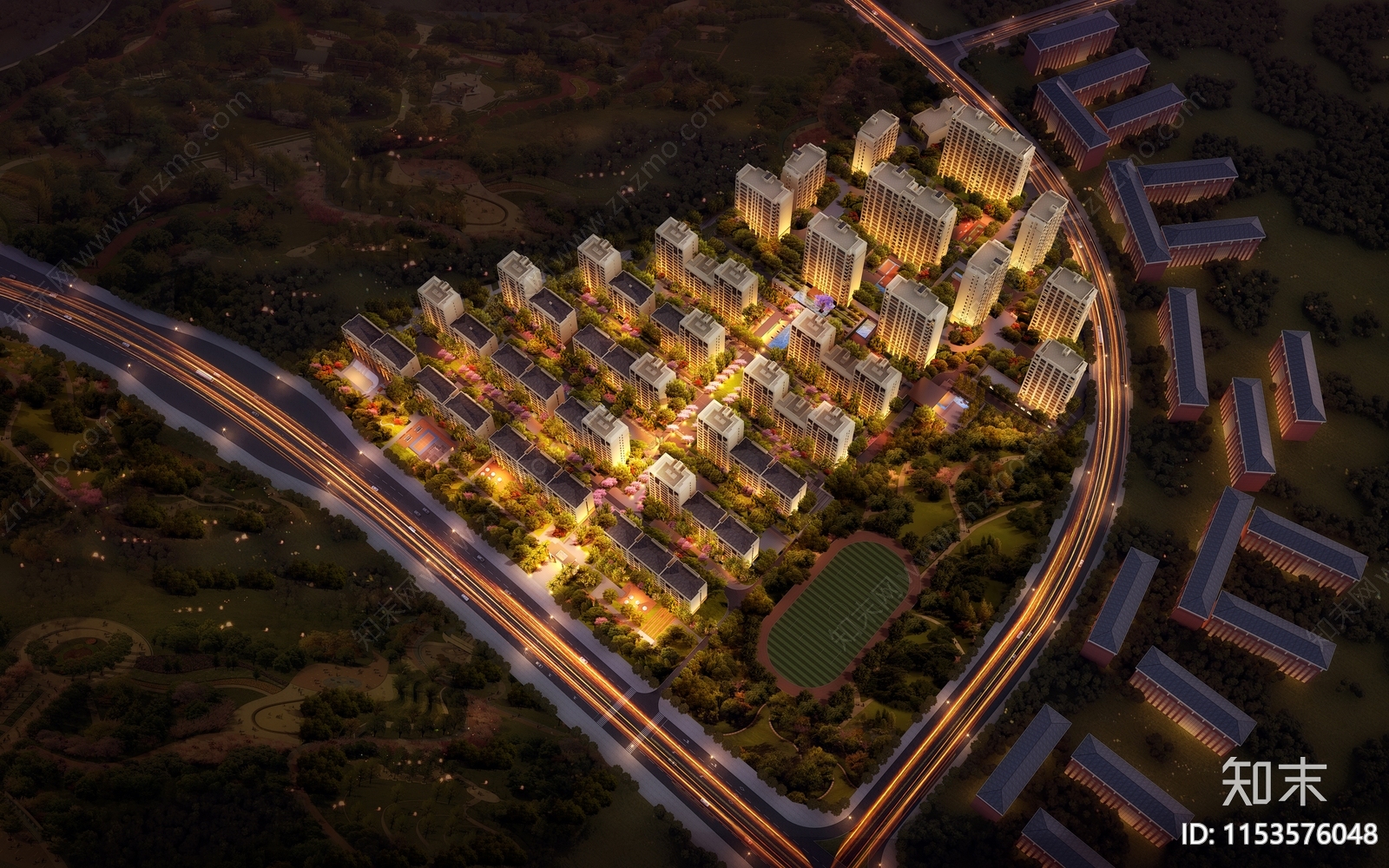金茂礼嘉樾千山住宅建筑规划图cad施工图下载【ID:1153576048】