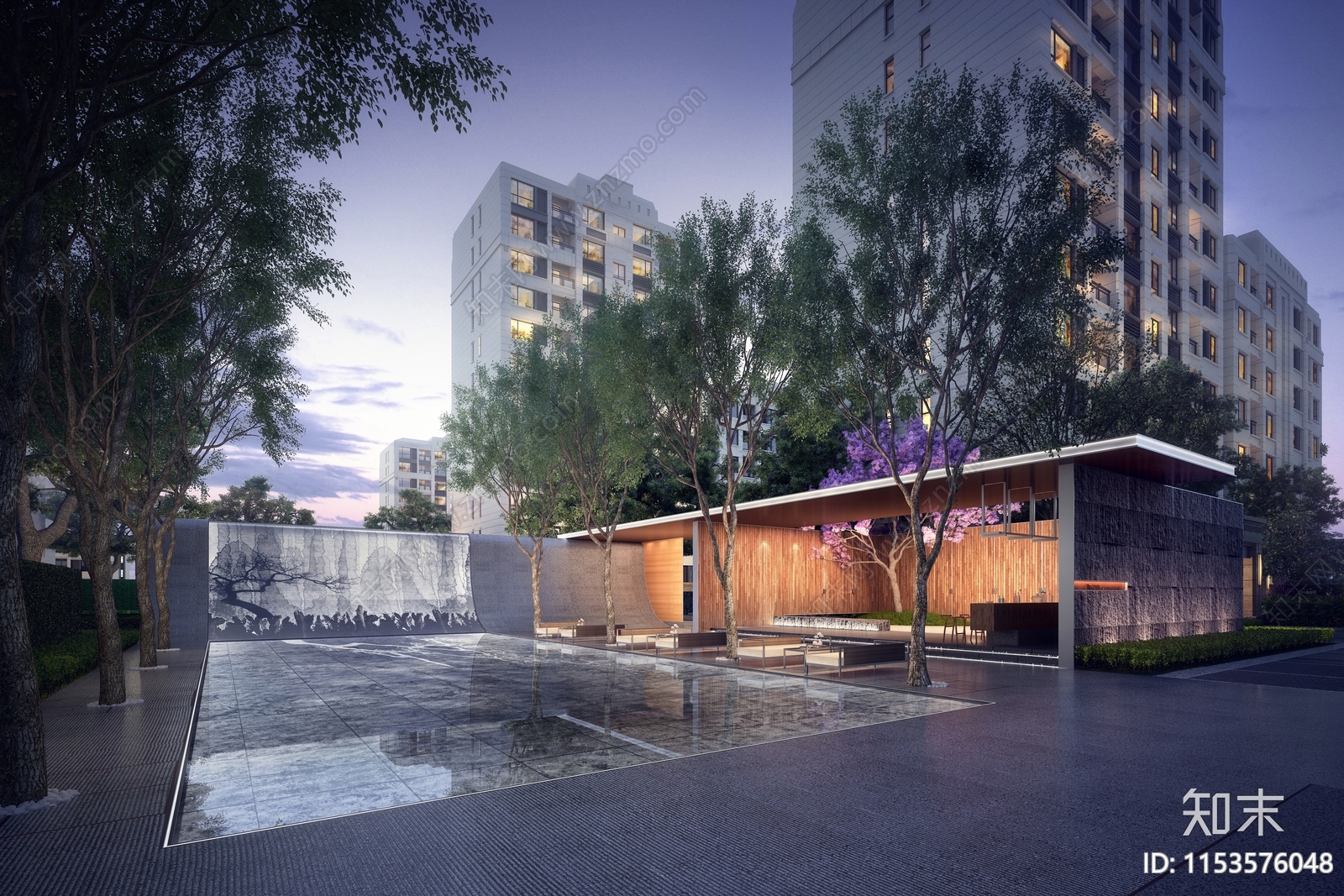 金茂礼嘉樾千山住宅建筑规划图cad施工图下载【ID:1153576048】