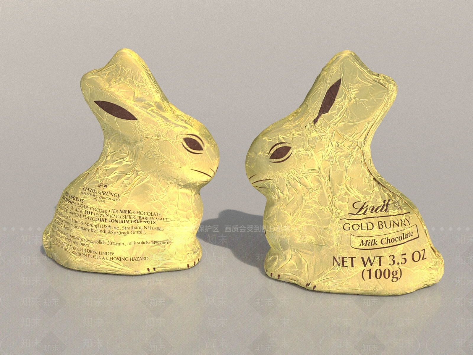 巧克力兔子食物3D模型下载【ID:1153582110】