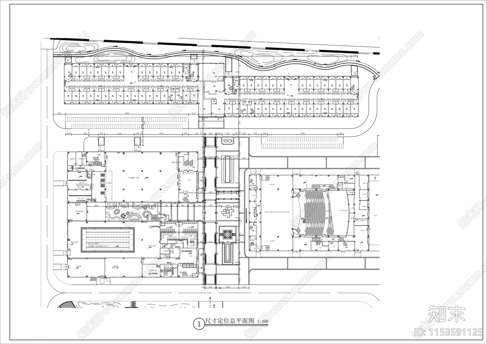 上海某学校景观规划设计图cad施工图下载【ID:1153591125】