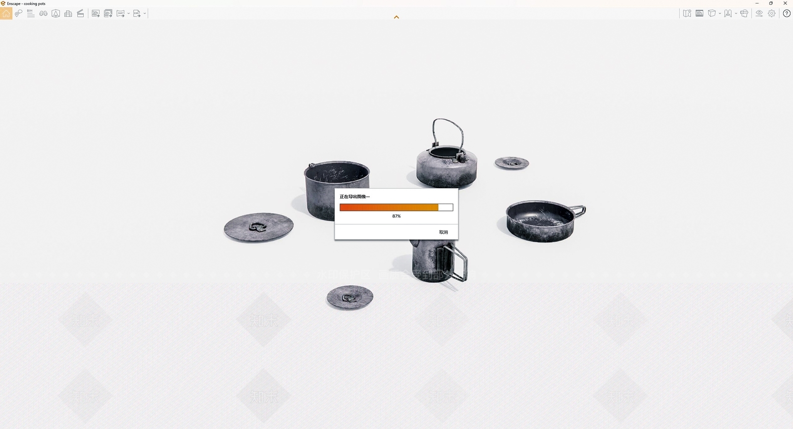 野炊厨具SU模型下载【ID:1153602355】