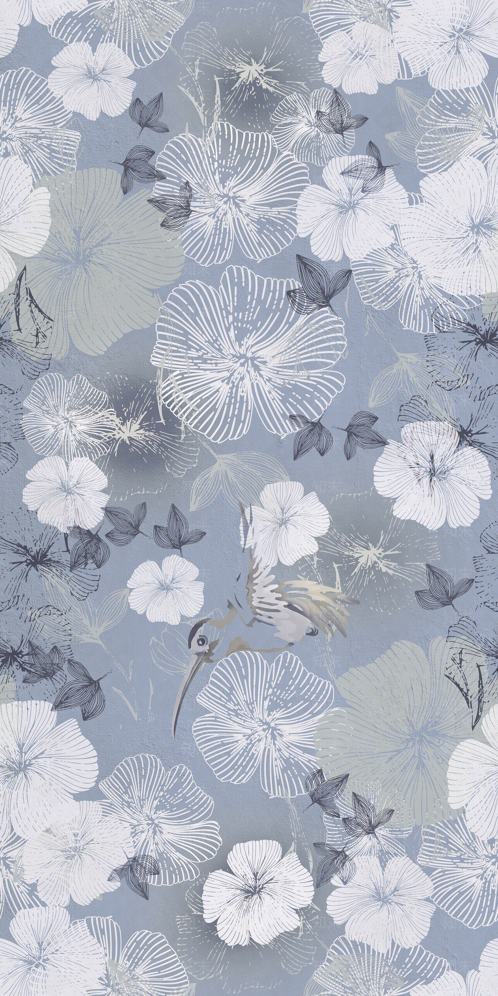 玛缇浅色花纹瓷砖贴图下载【ID:1153602750】