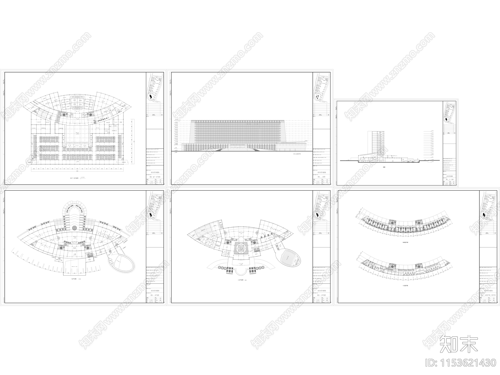 南京世贸外滩新城规划方案图纸cad施工图下载【ID:1153621430】