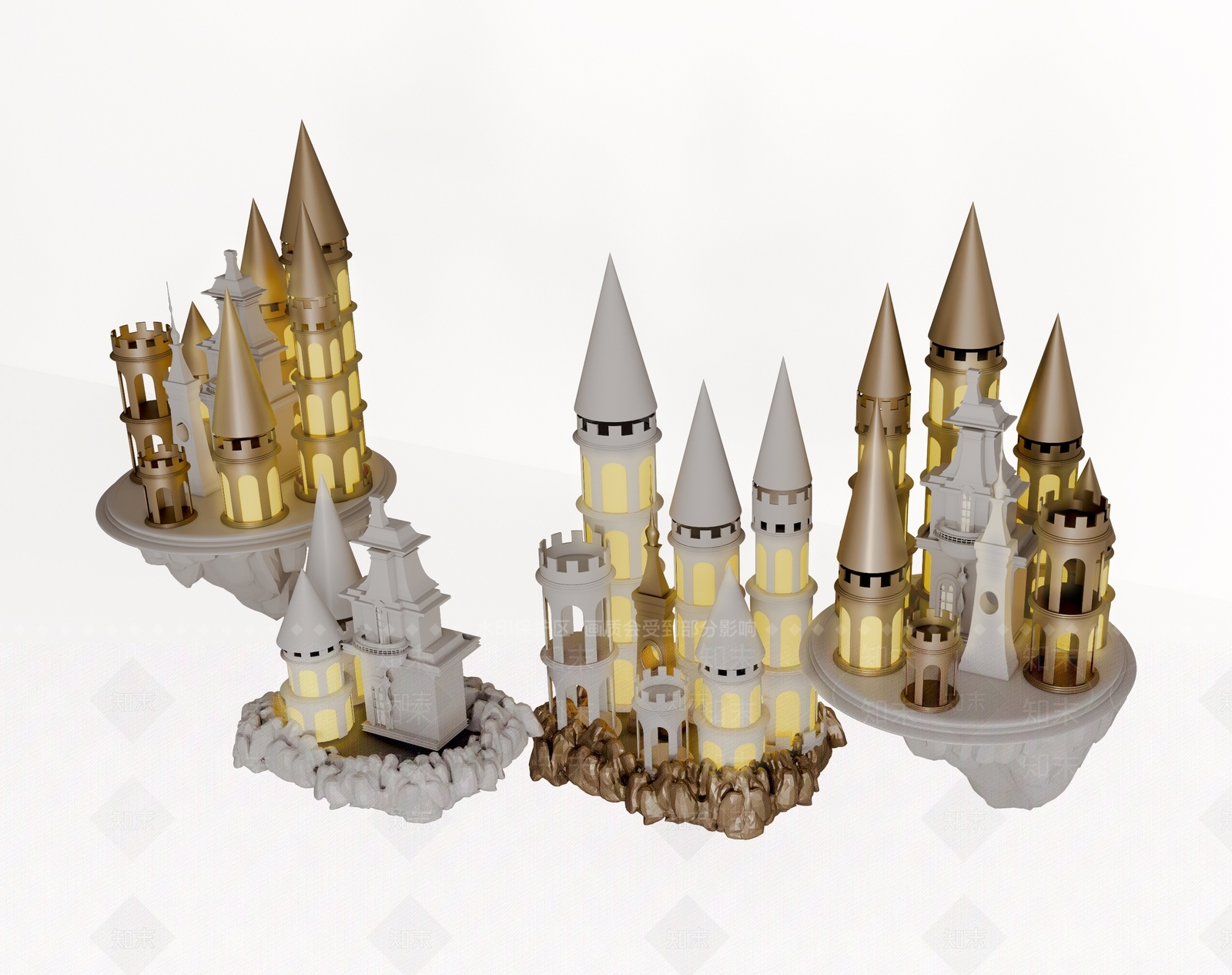 城堡装置SU模型下载【ID:1153646360】