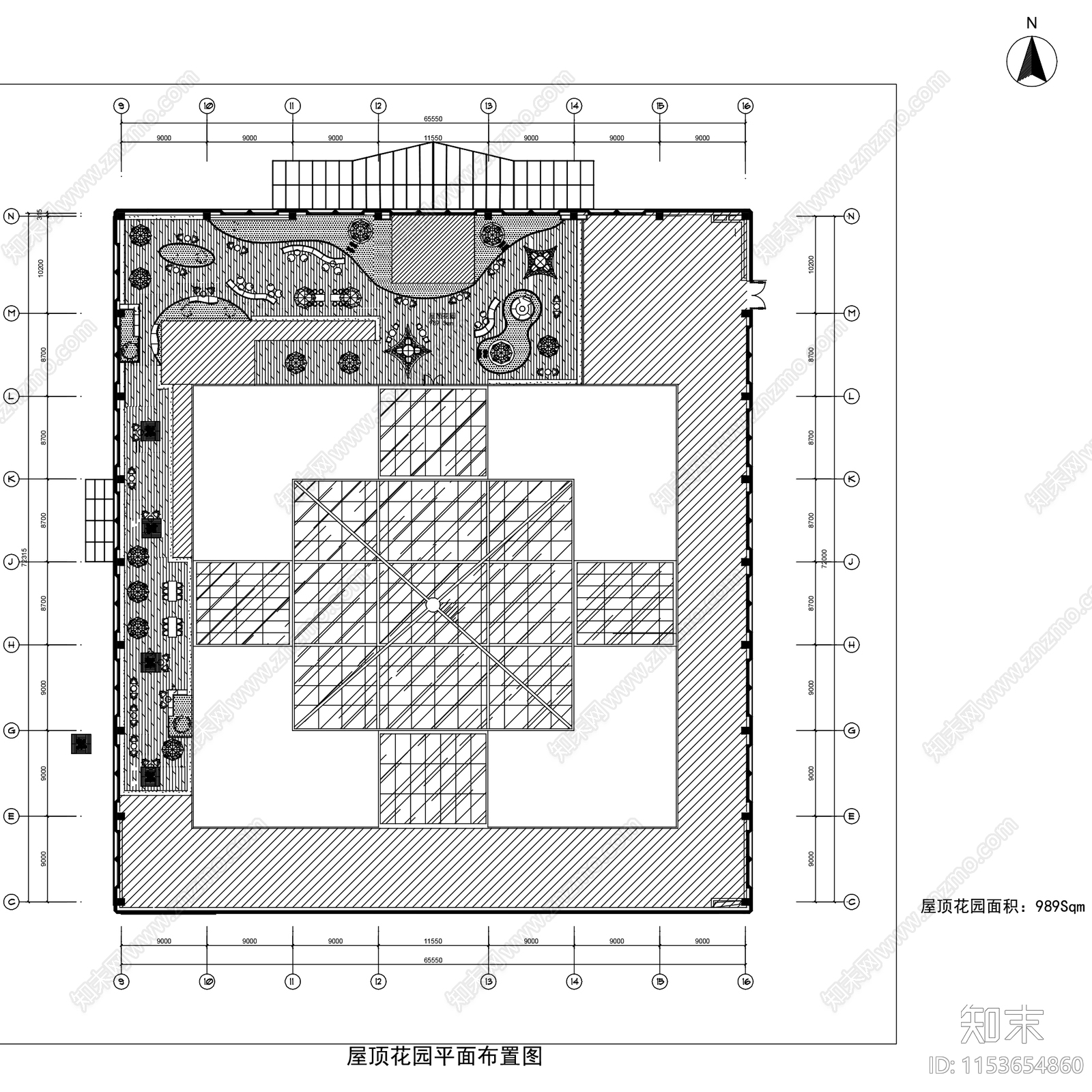 今日头条北京总部中航广场办公室各层平面图cad施工图下载【ID:1153654860】