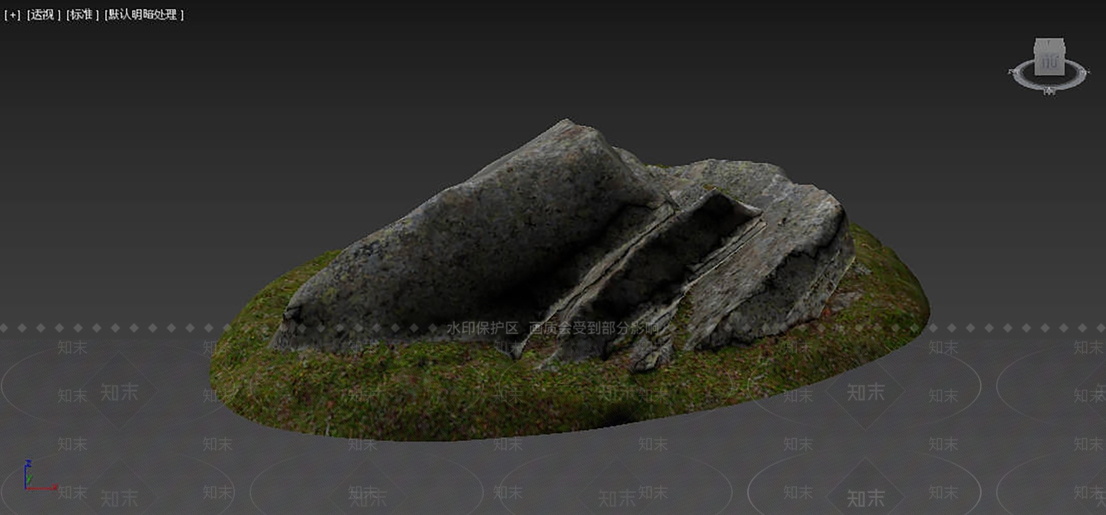 现代石头3D模型下载【ID:1153676934】