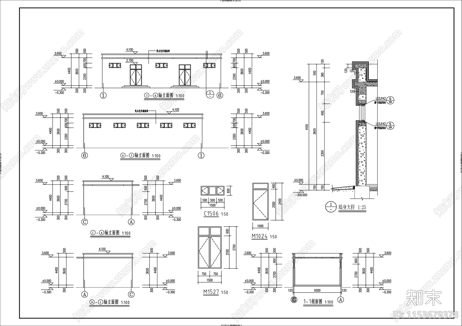 体育中心公共厕所建筑cad施工图下载【ID:1153679378】