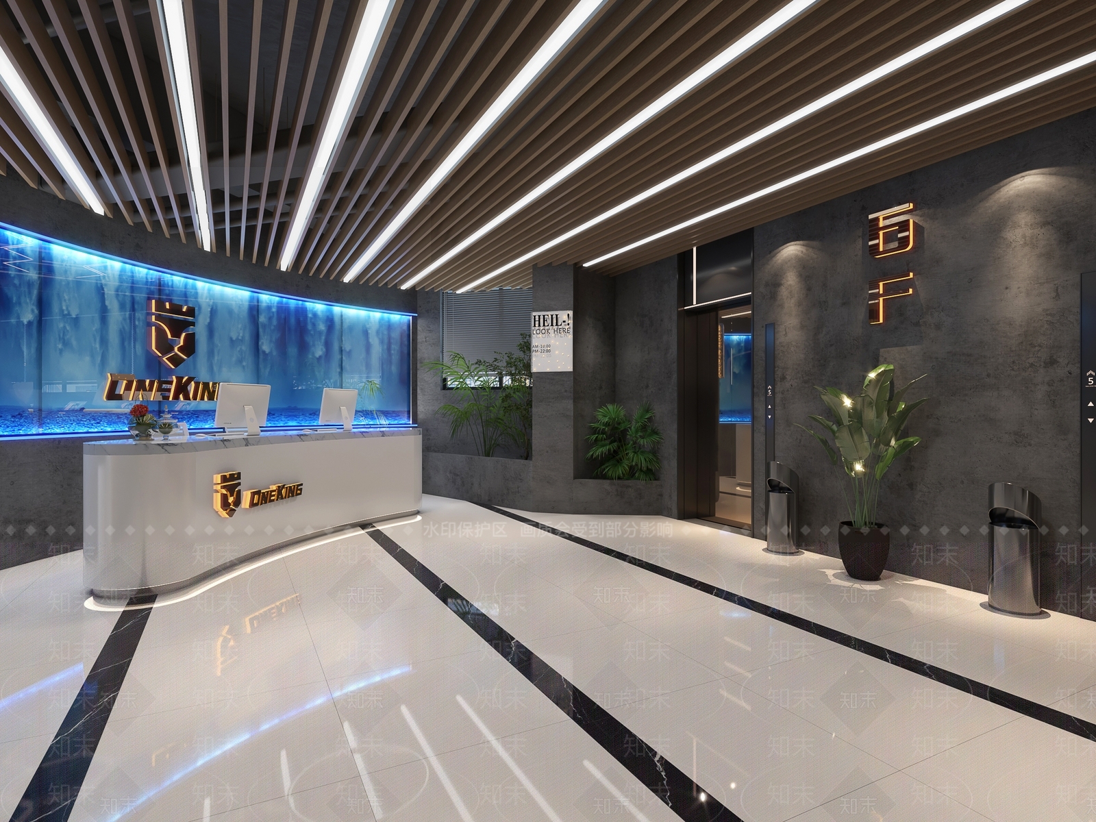 工业风健身房3D模型下载【ID:1153691977】