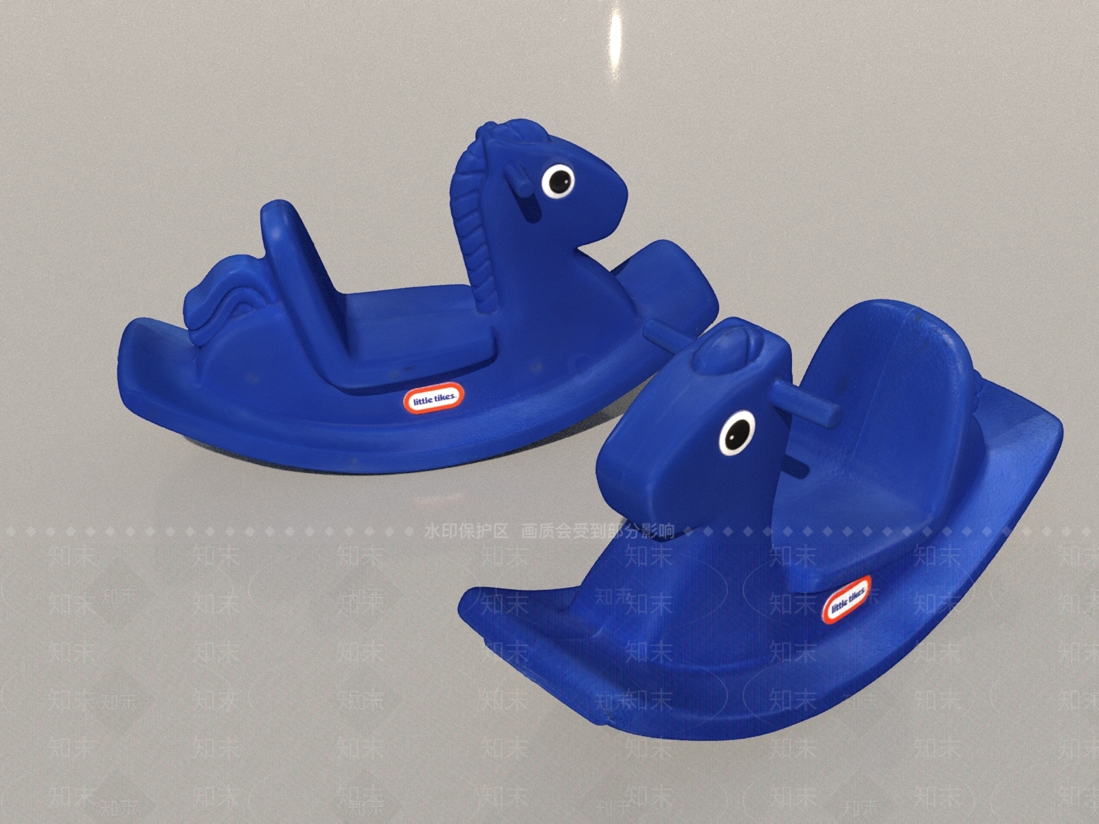 现代儿童木马椅3D模型下载【ID:1153719079】