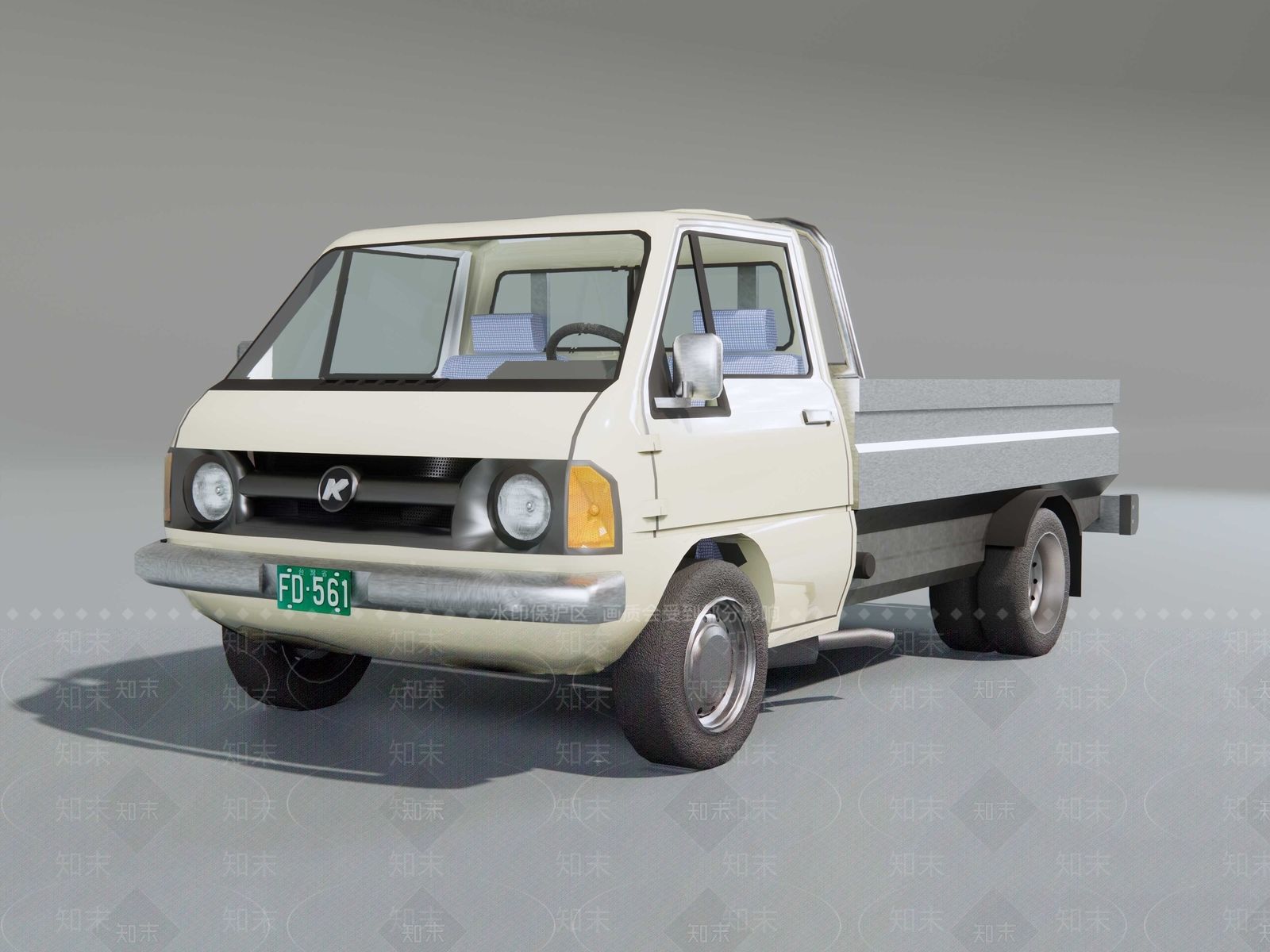 小型货车SU模型下载【ID:1153740787】