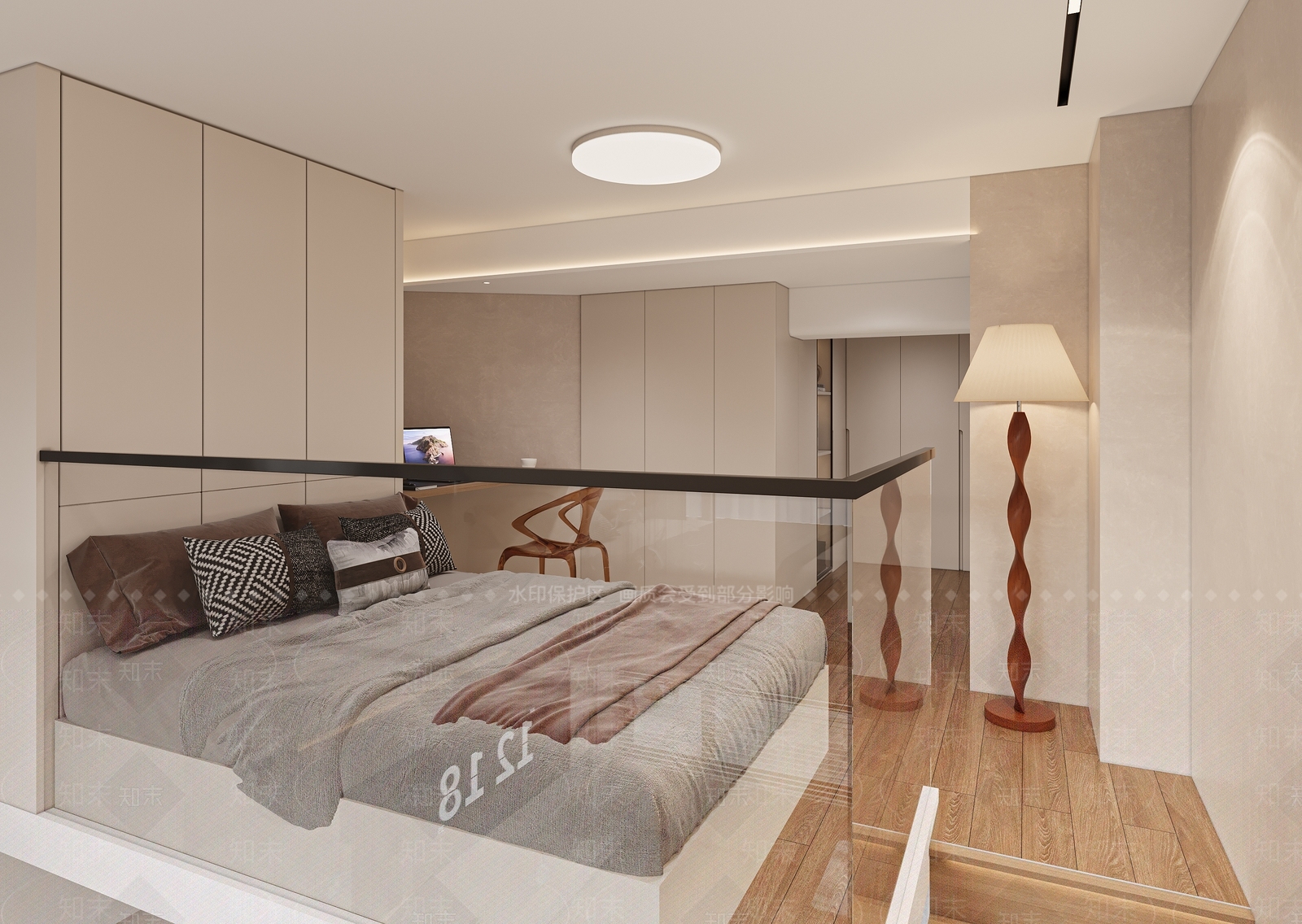 现代公寓客餐厅3D模型下载【ID:1153751215】