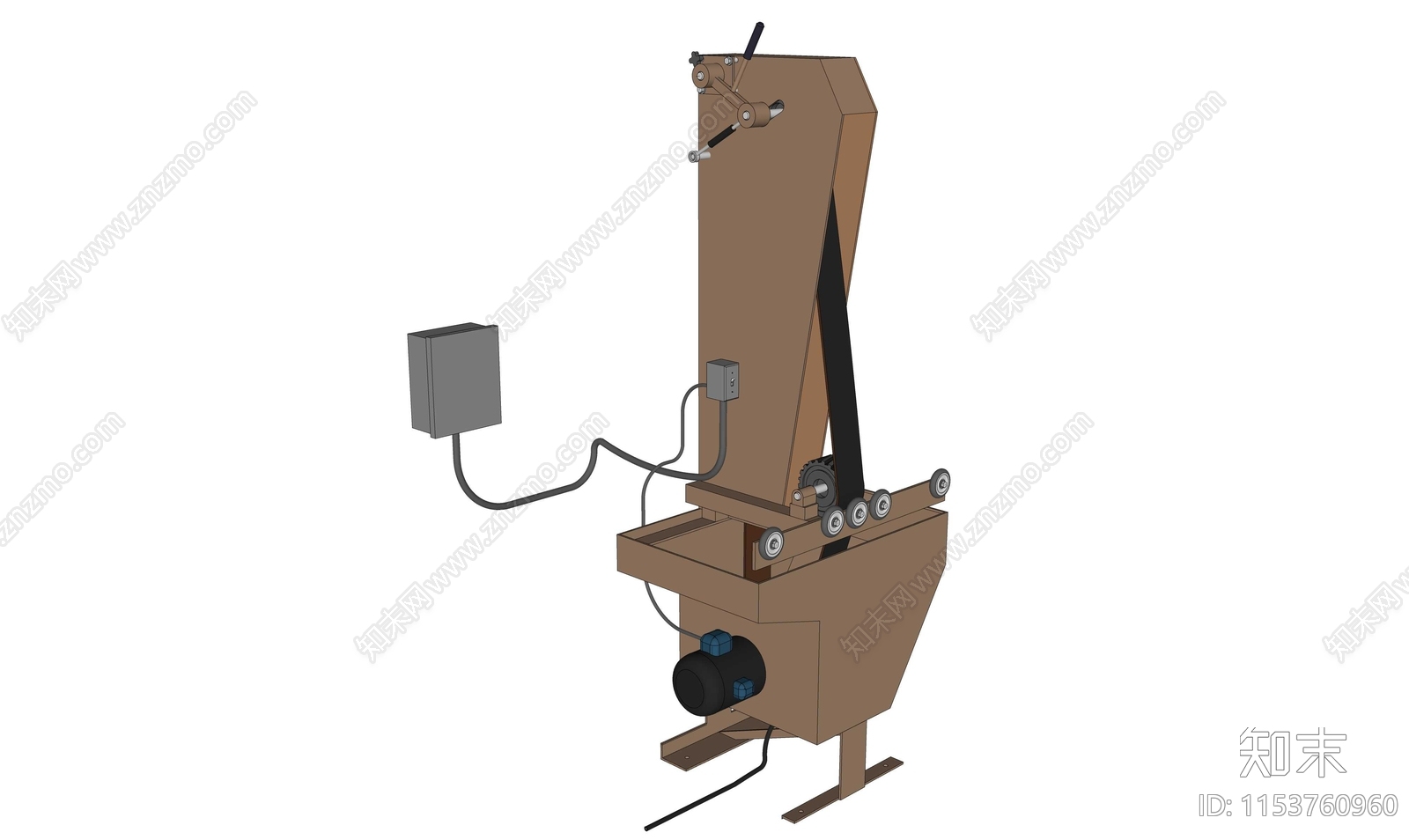 砂带机SU模型下载【ID:1153760960】