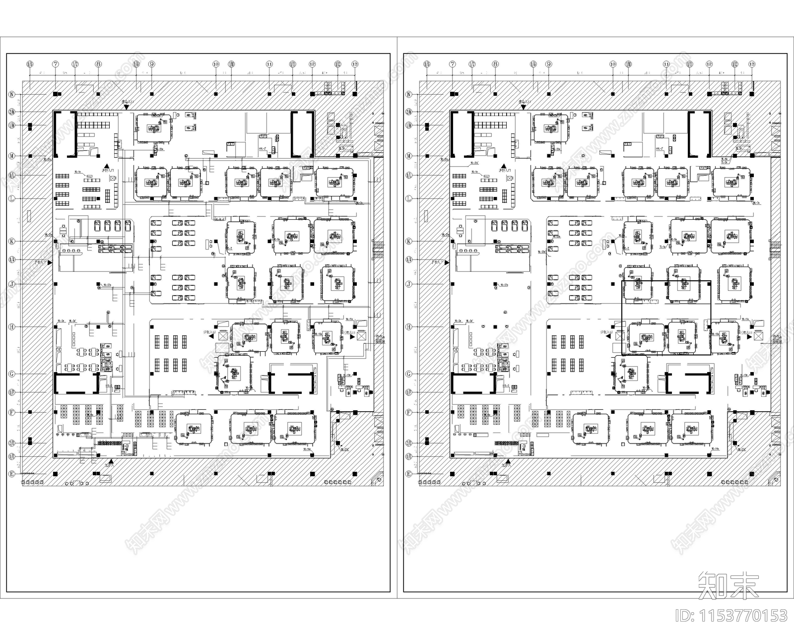 医院建筑大楼给排水全cad施工图下载【ID:1153770153】