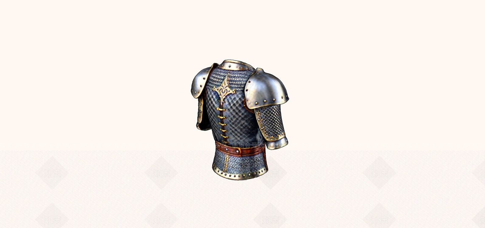 盔甲服装SU模型下载【ID:1153773188】