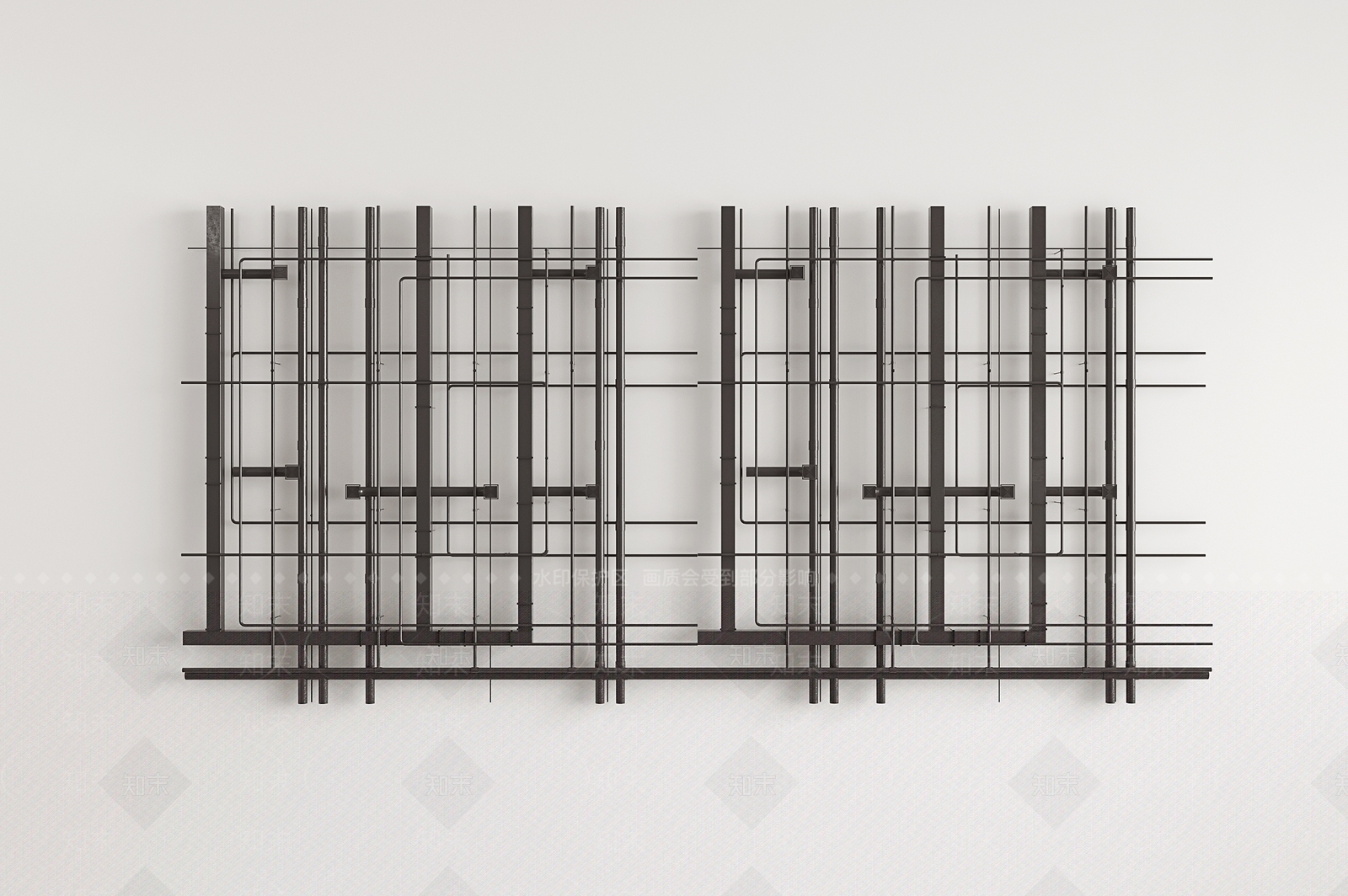 中央空调管道3D模型下载【ID:1153784048】