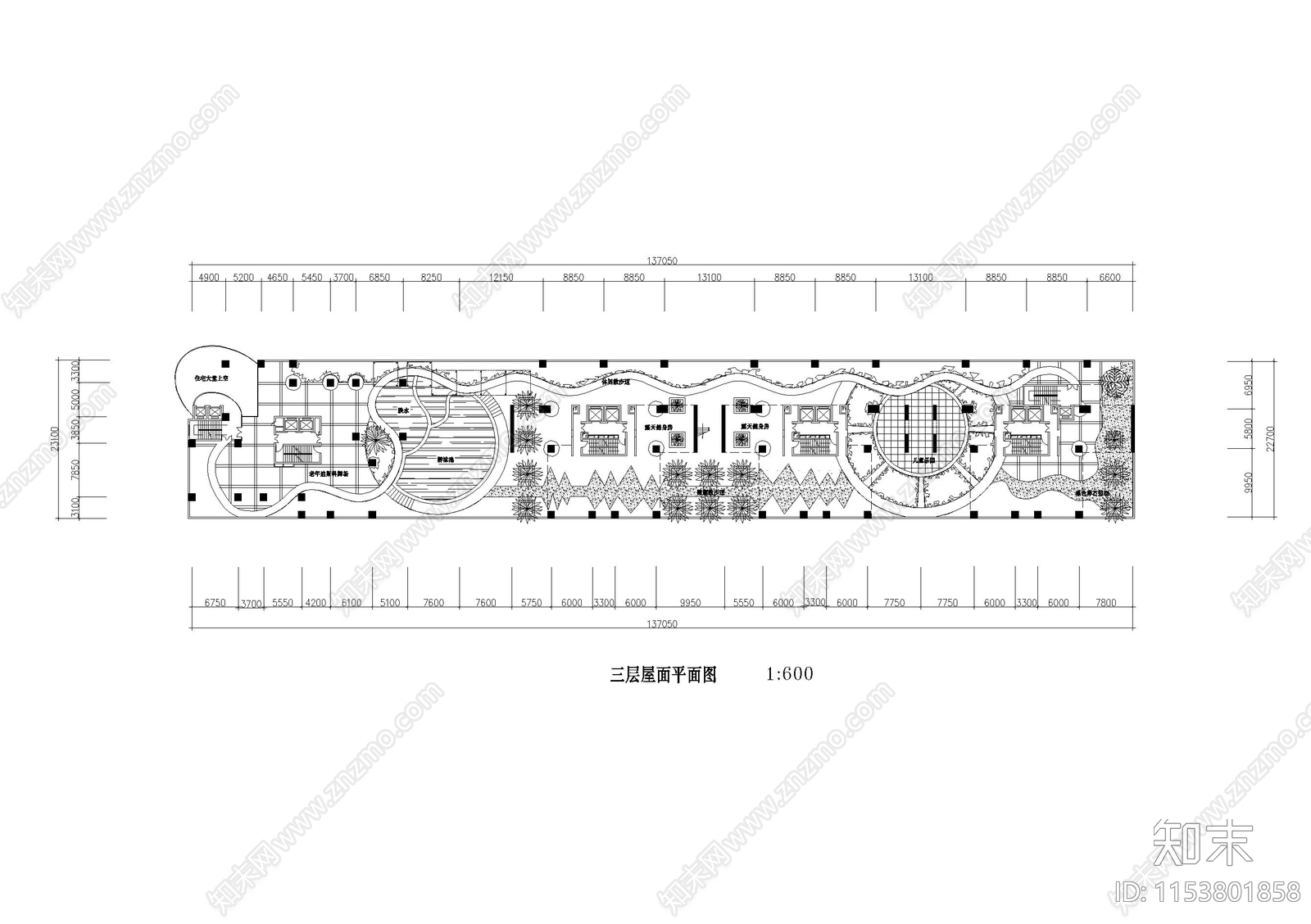 翰海翠庭建筑方案设计cad施工图下载【ID:1153801858】