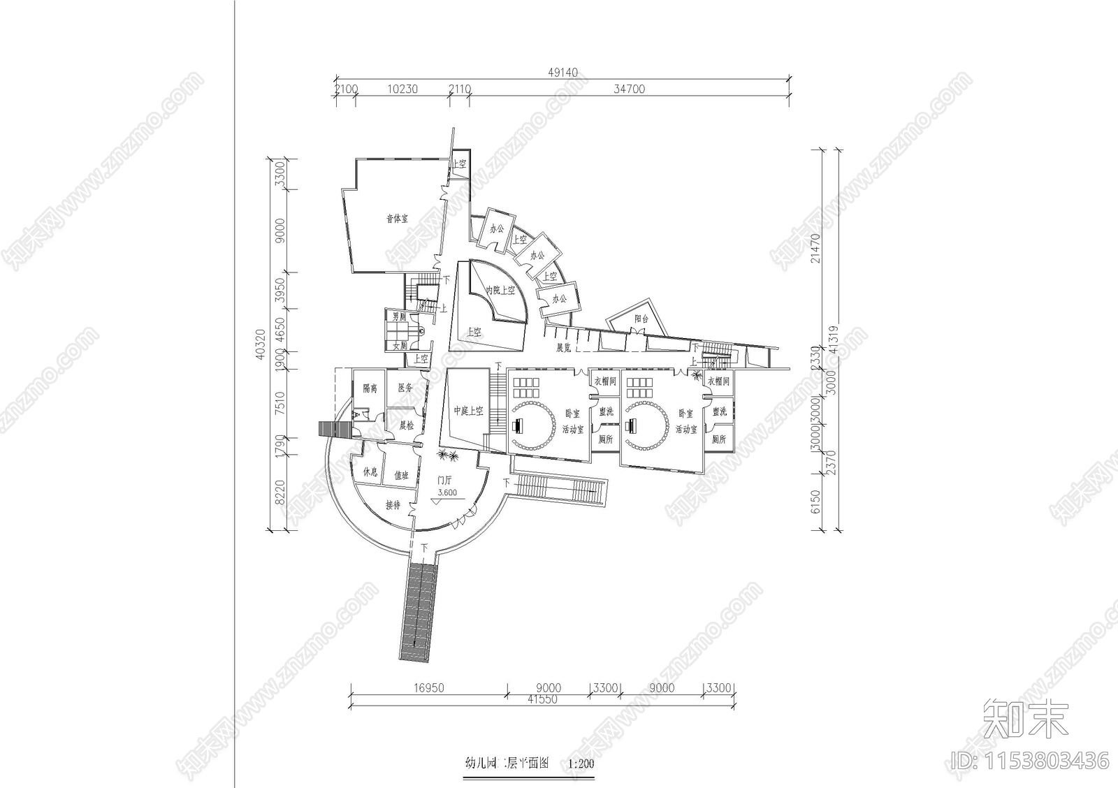 青岛浮新小区A2地块工程报建方案设计cad施工图下载【ID:1153803436】