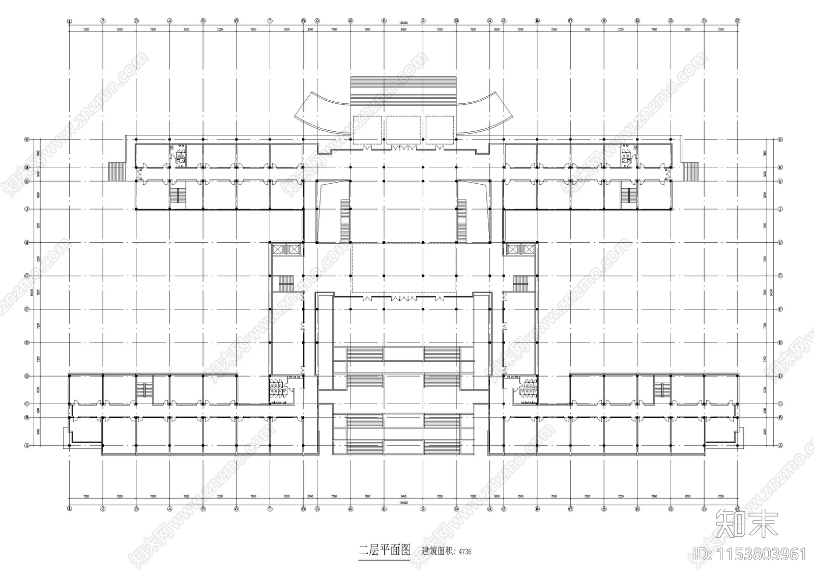 合肥包河行政中心施工图下载【ID:1153803961】