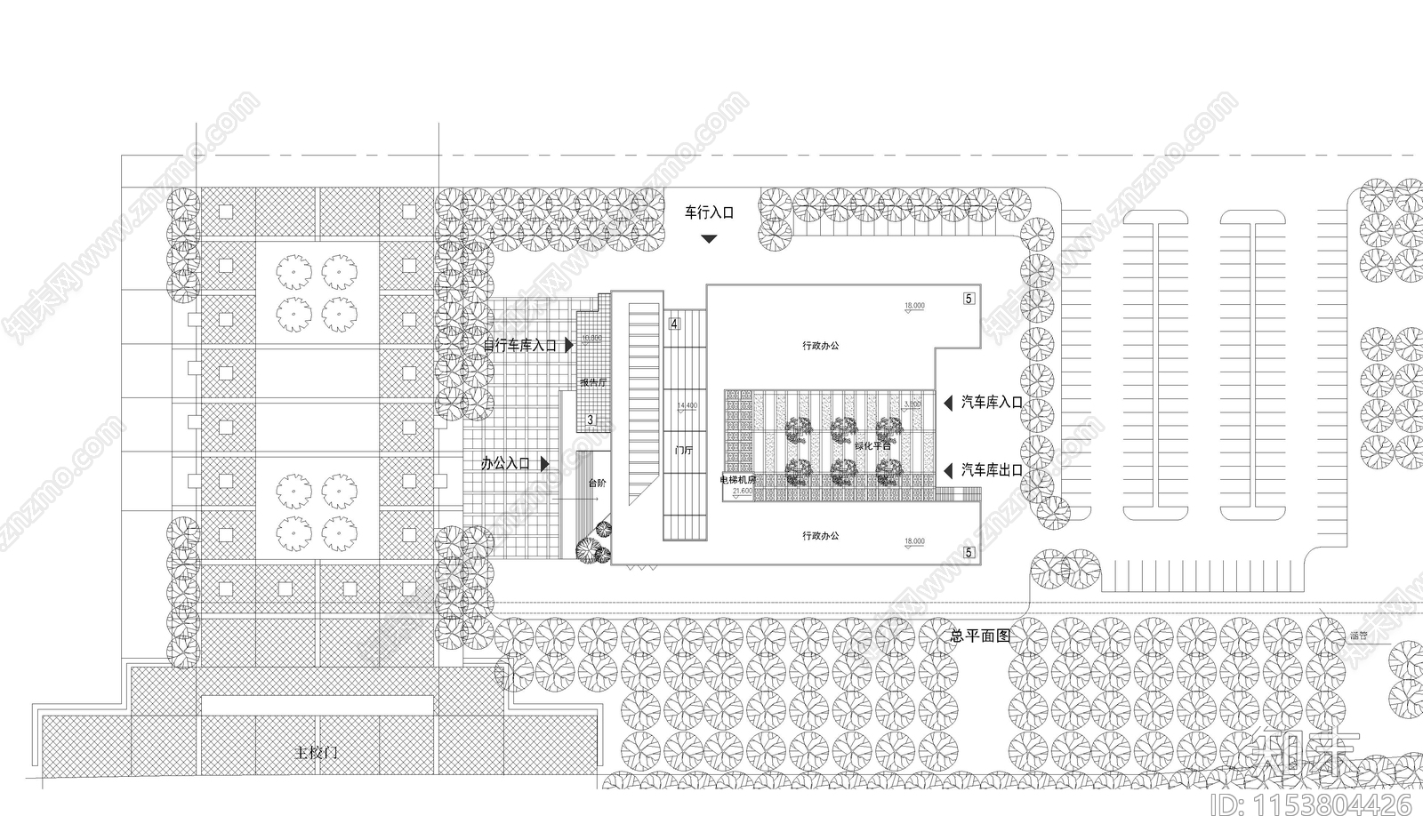 信息职业技术学院仙林校区单体建筑方案设计cad施工图下载【ID:1153804426】