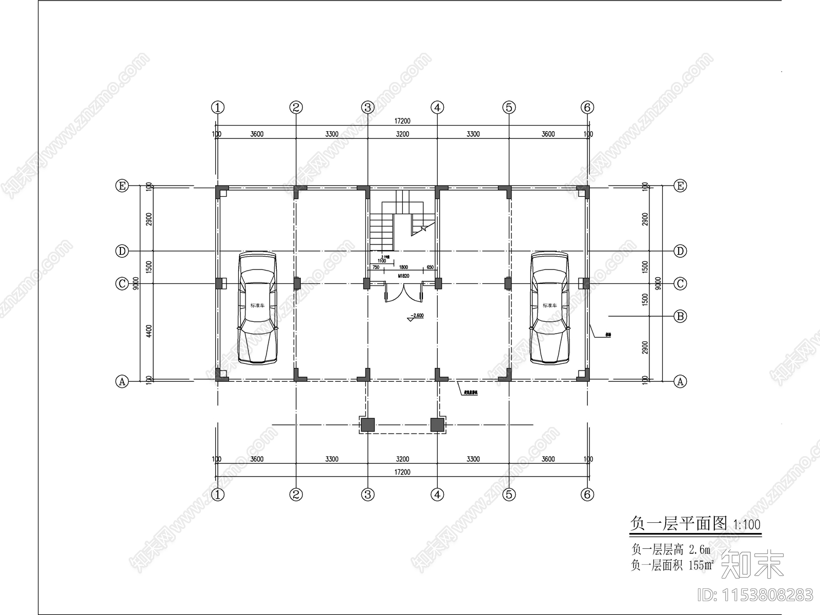 新中式三层独栋别墅建施工图下载【ID:1153808283】