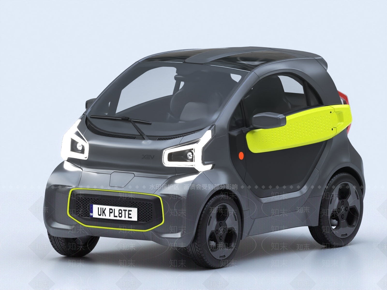 电动车3D模型下载【ID:1153812803】