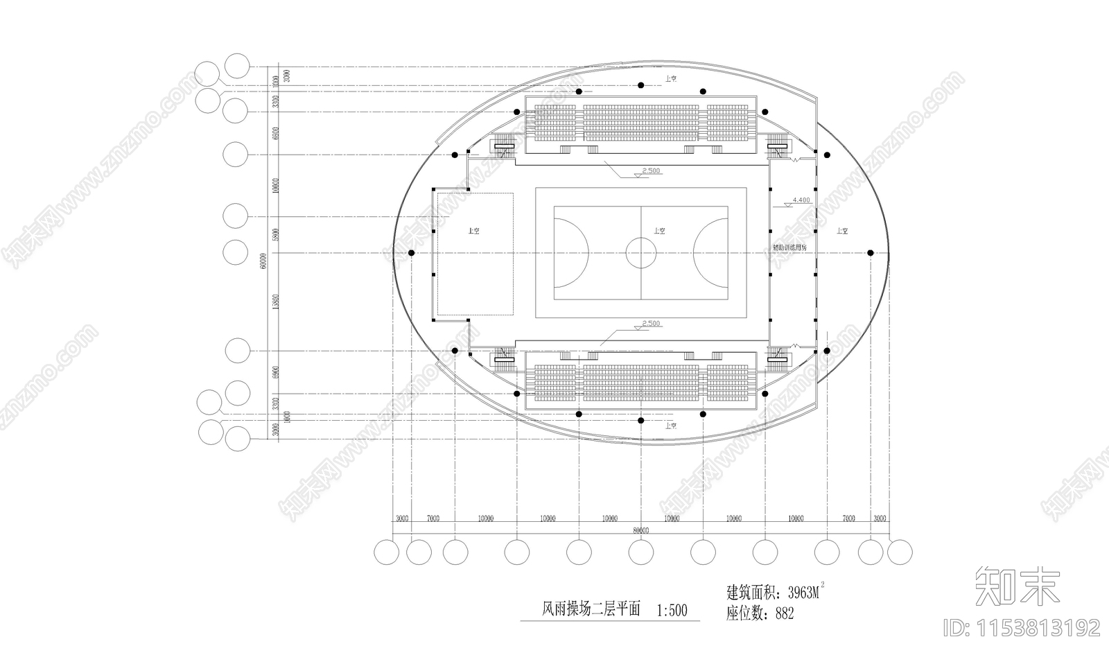 宁波高等专科学校扩初设计cad施工图下载【ID:1153813192】