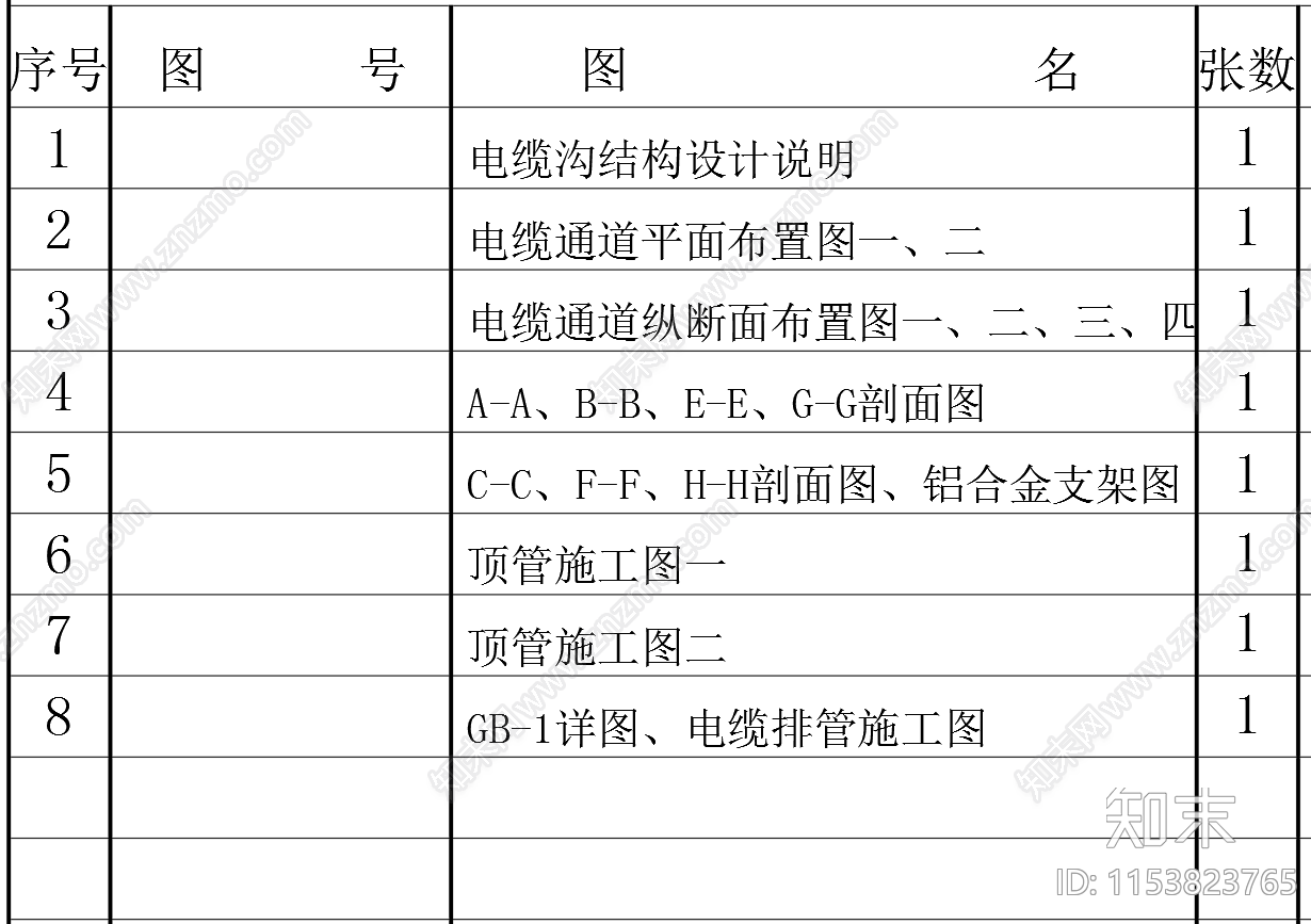 通信电缆沟过公路顶管节点图施工图下载【ID:1153823765】