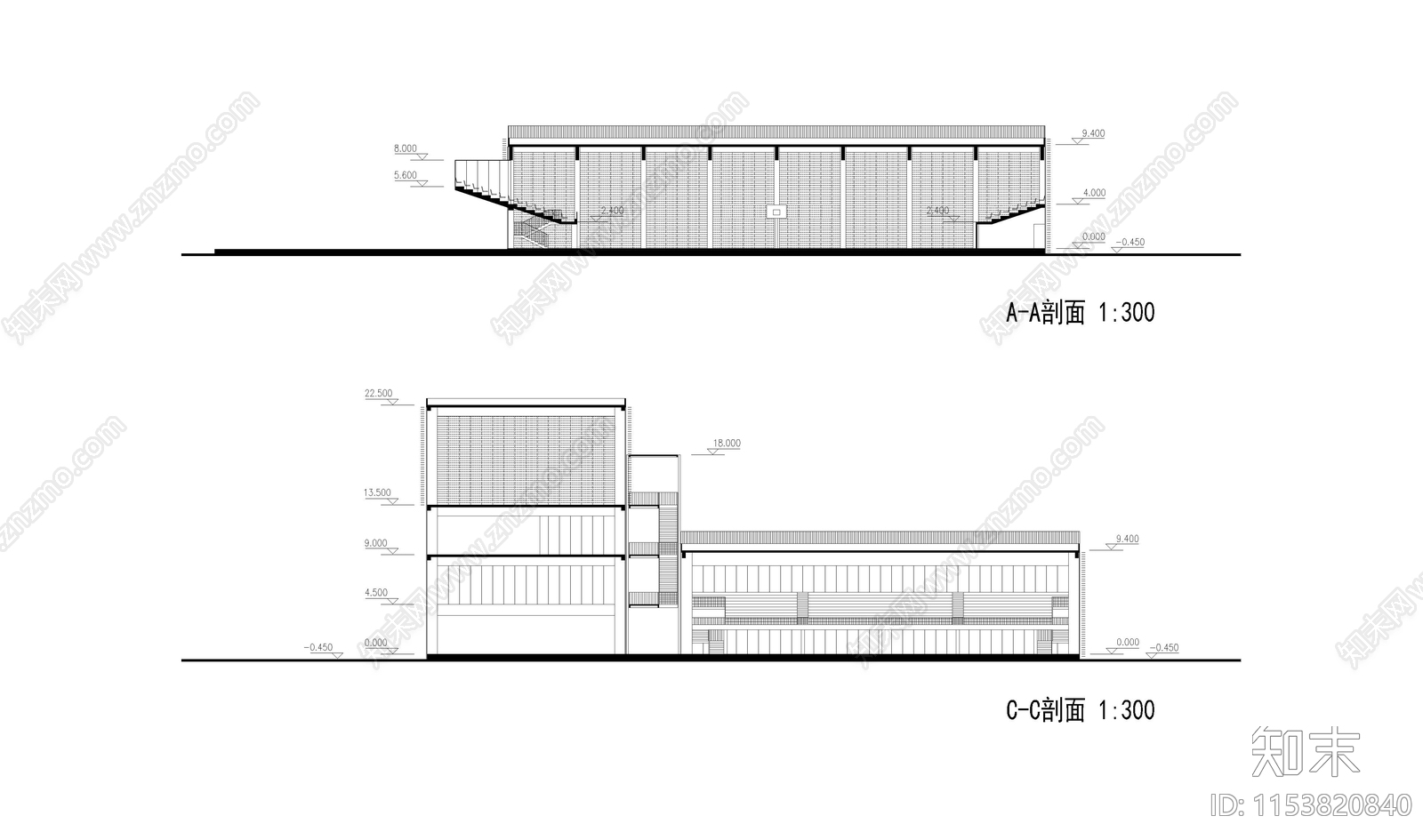 高教园区服装学院方案设计cad施工图下载【ID:1153820840】