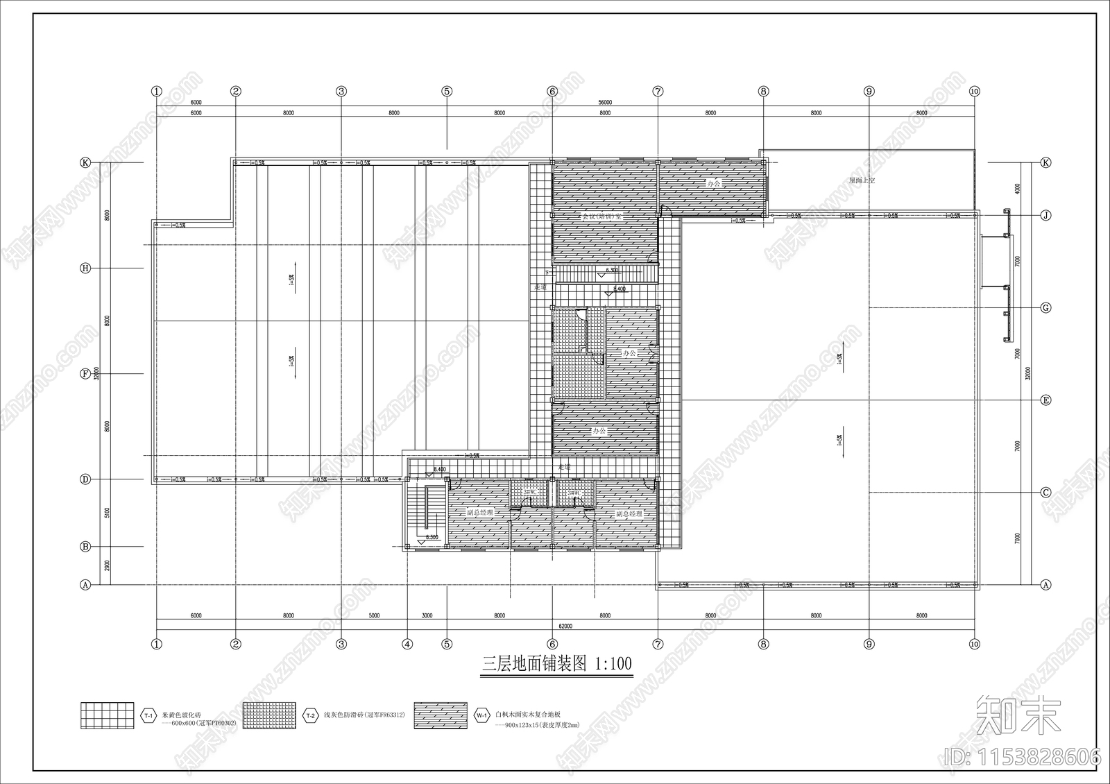 某兰4S店装修cad施工图下载【ID:1153828606】