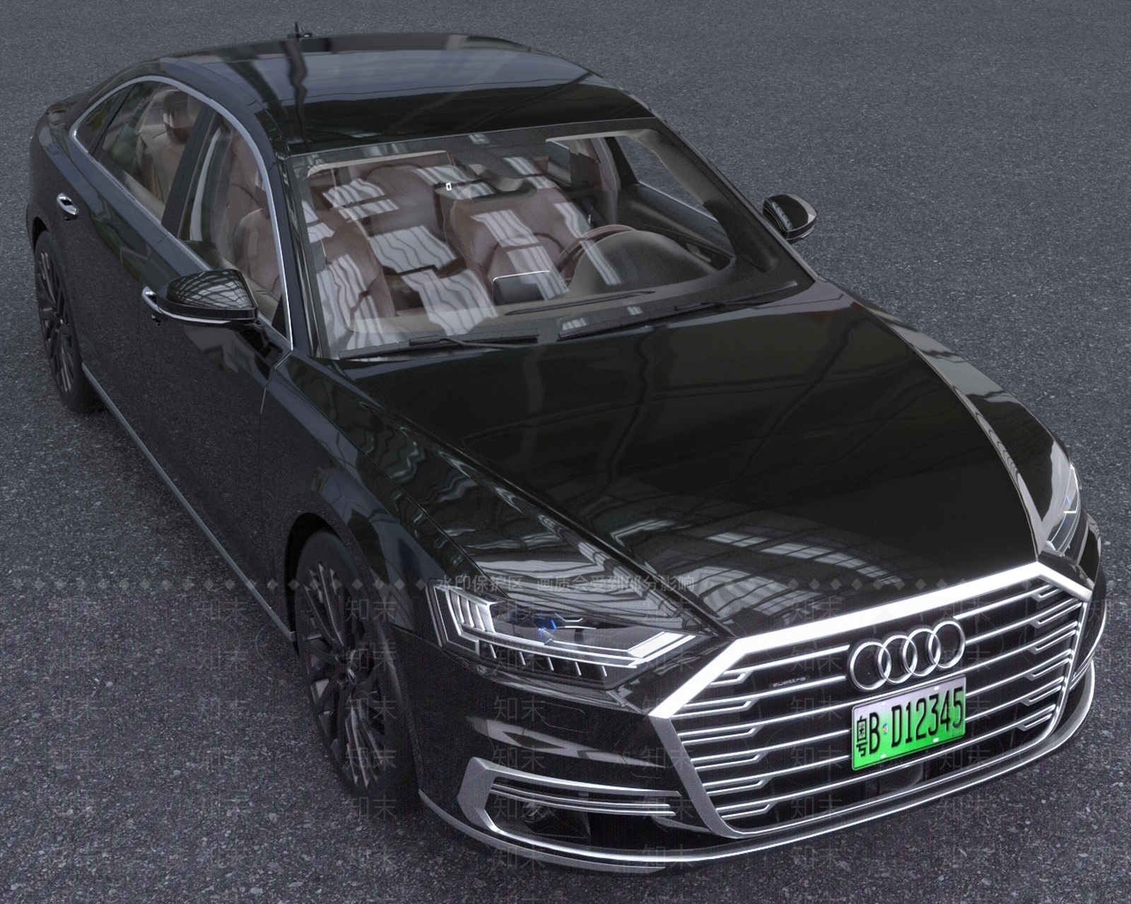 奥迪汽车3D模型下载【ID:1153831470】