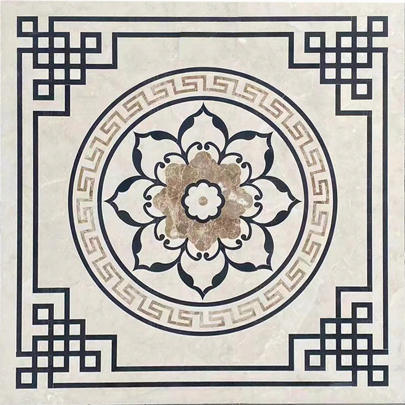 圆形拼花高清贴图材质