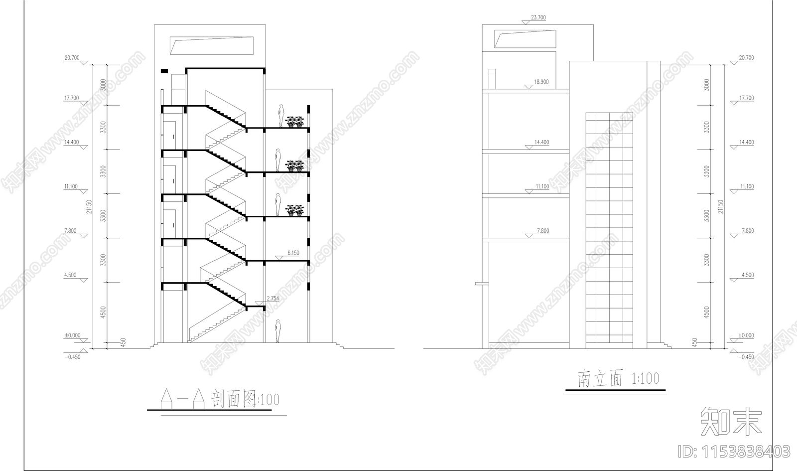 修理车间建筑cad施工图下载【ID:1153838403】