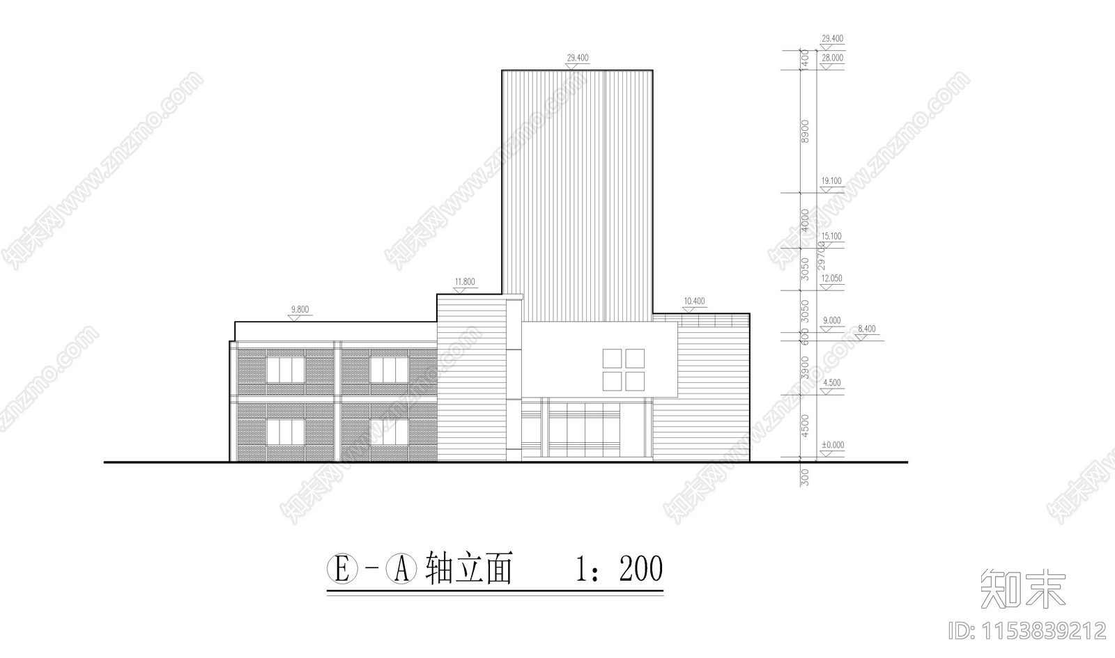 工业建筑cad施工图下载【ID:1153839212】