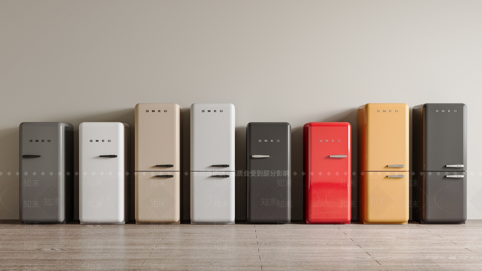 小冰箱3D模型下载【ID:1153841833】