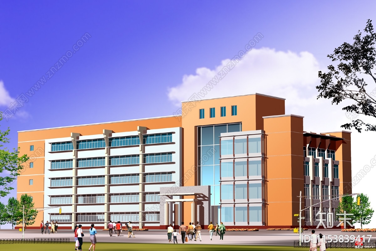 教学楼建筑cad施工图下载【ID:1153839417】