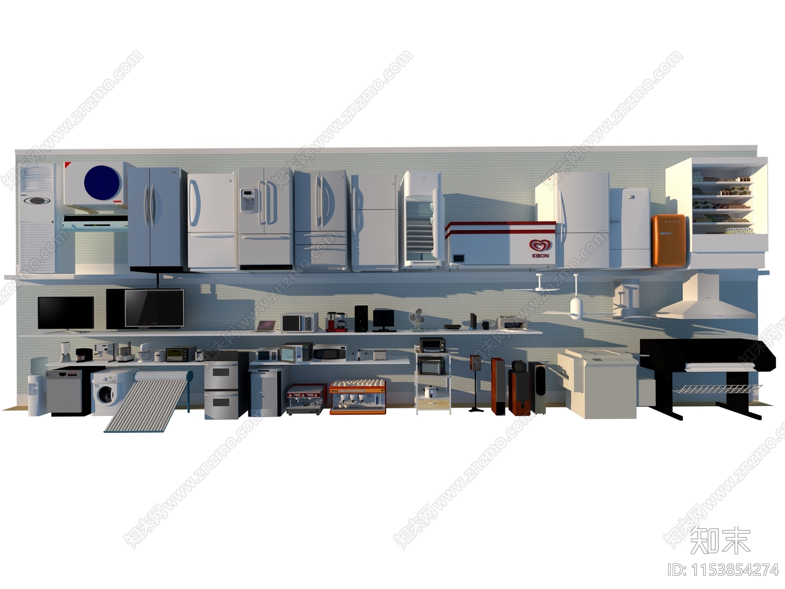 电器3D模型下载【ID:1153854274】