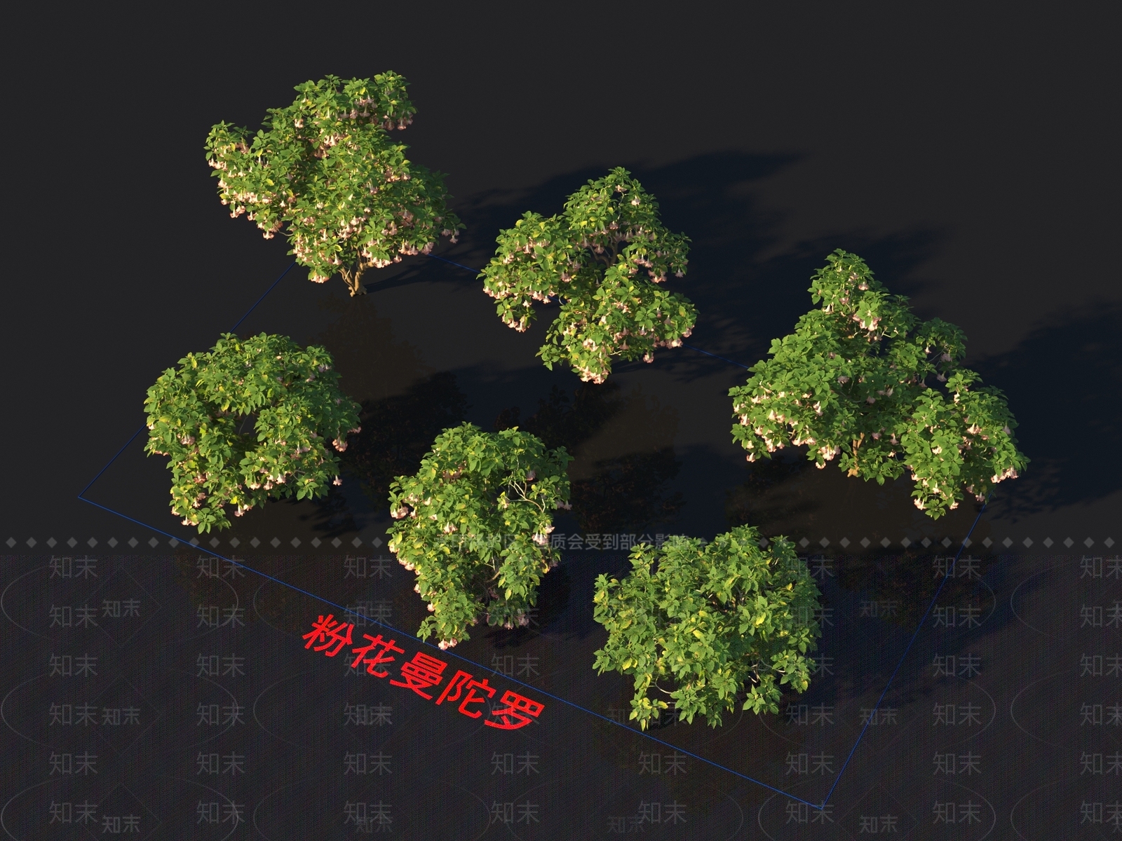 灌木3D模型下载【ID:1153874263】