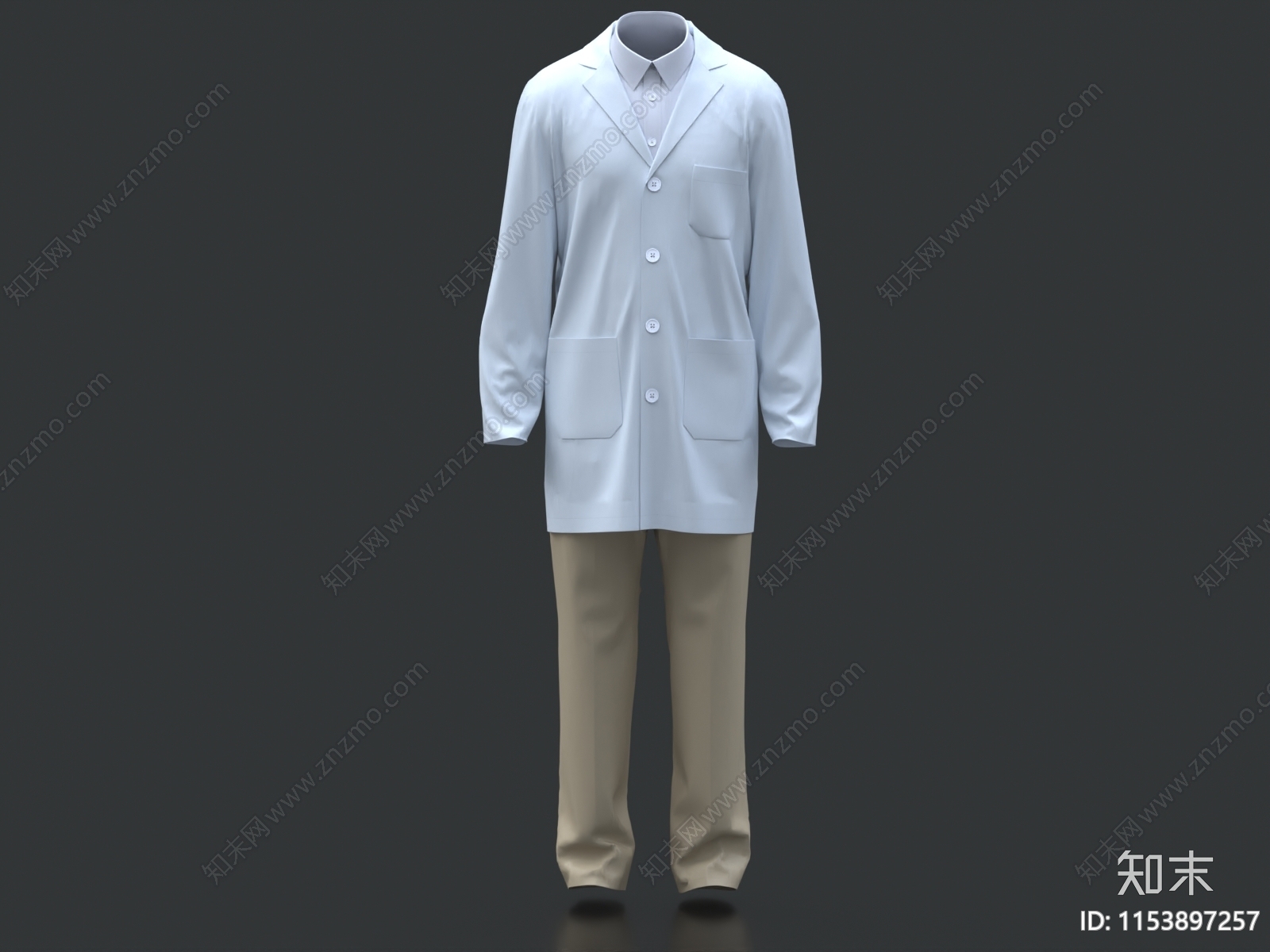 服饰3D模型下载【ID:1153897257】