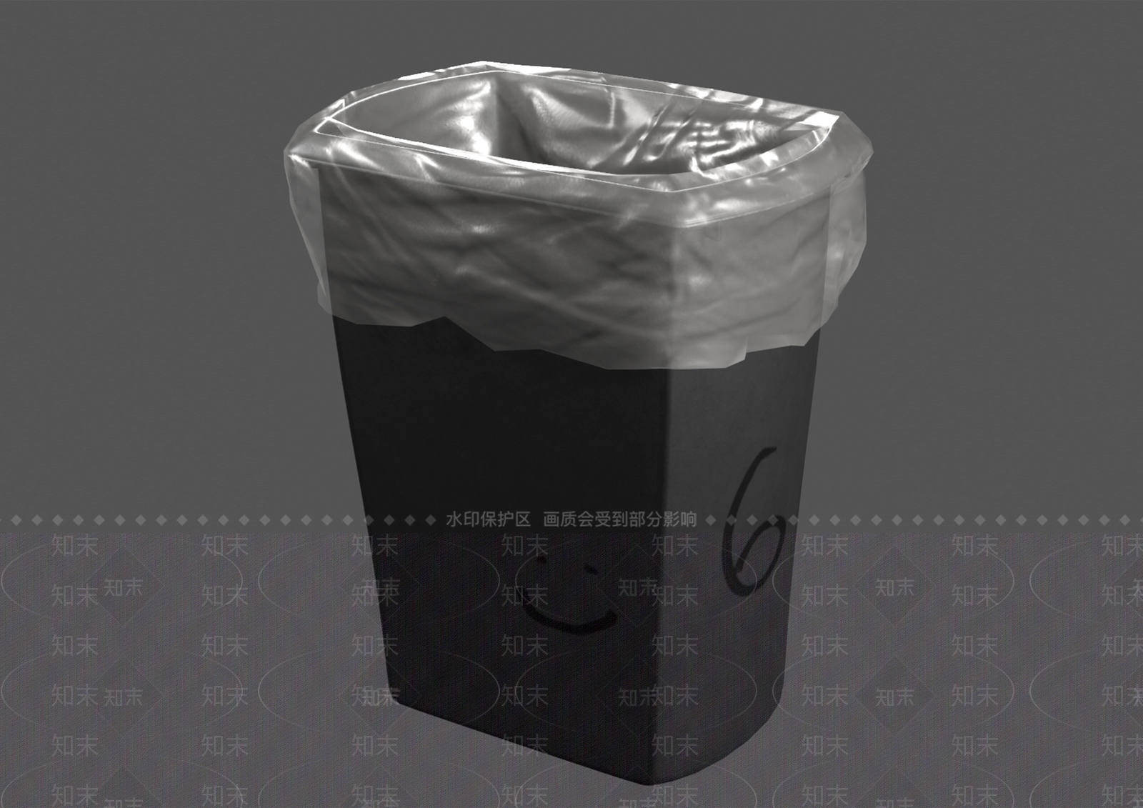 现代垃圾桶SU模型下载【ID:1153911021】