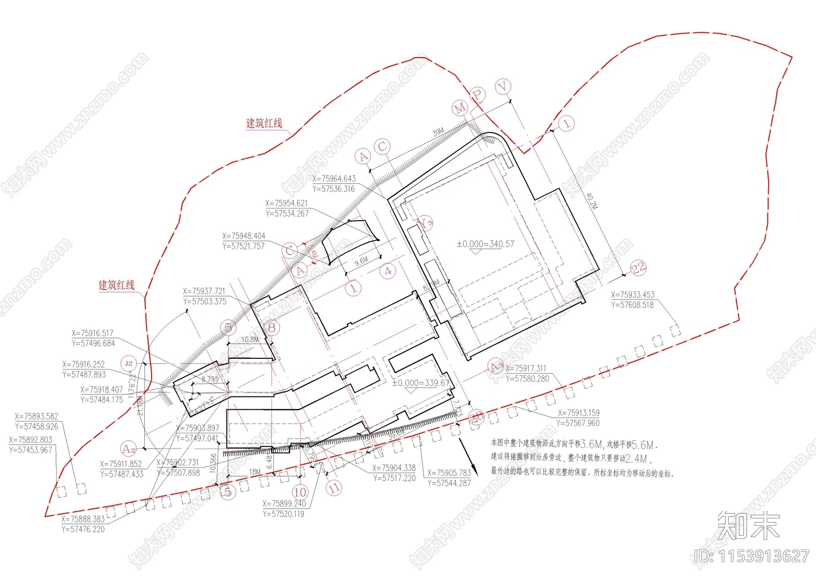 商业建筑cad施工图下载【ID:1153913627】