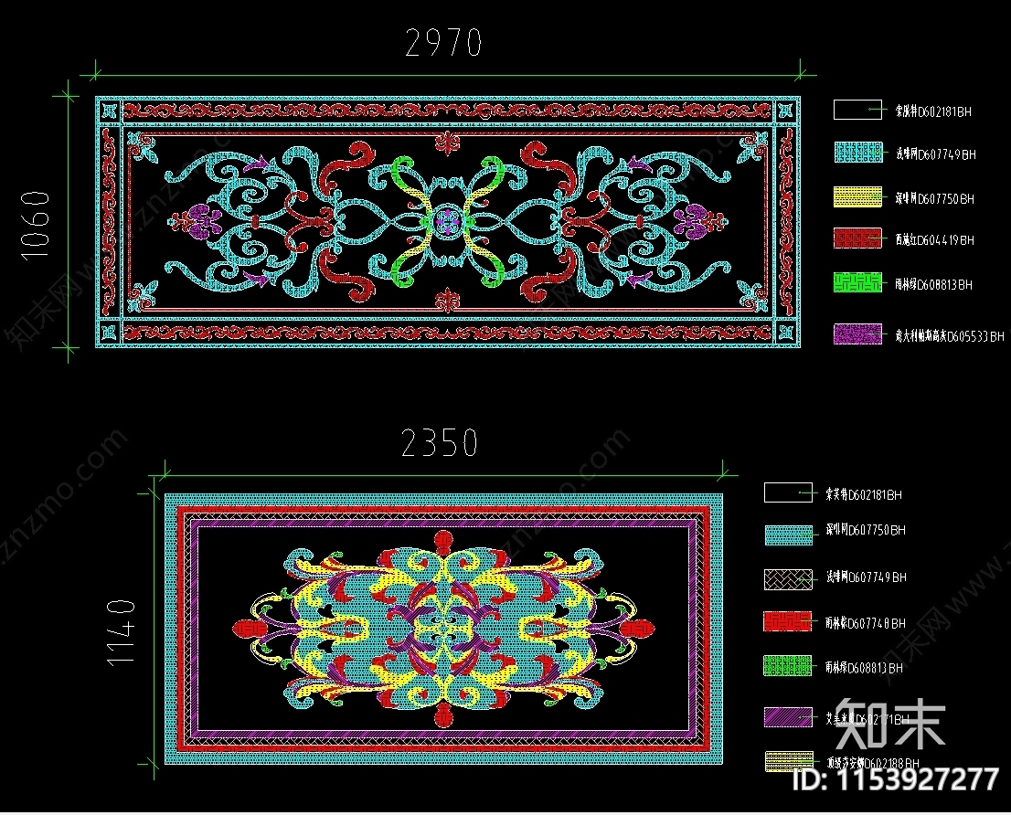 80套JPG图片对应铺装图库cad施工图下载【ID:1153927277】