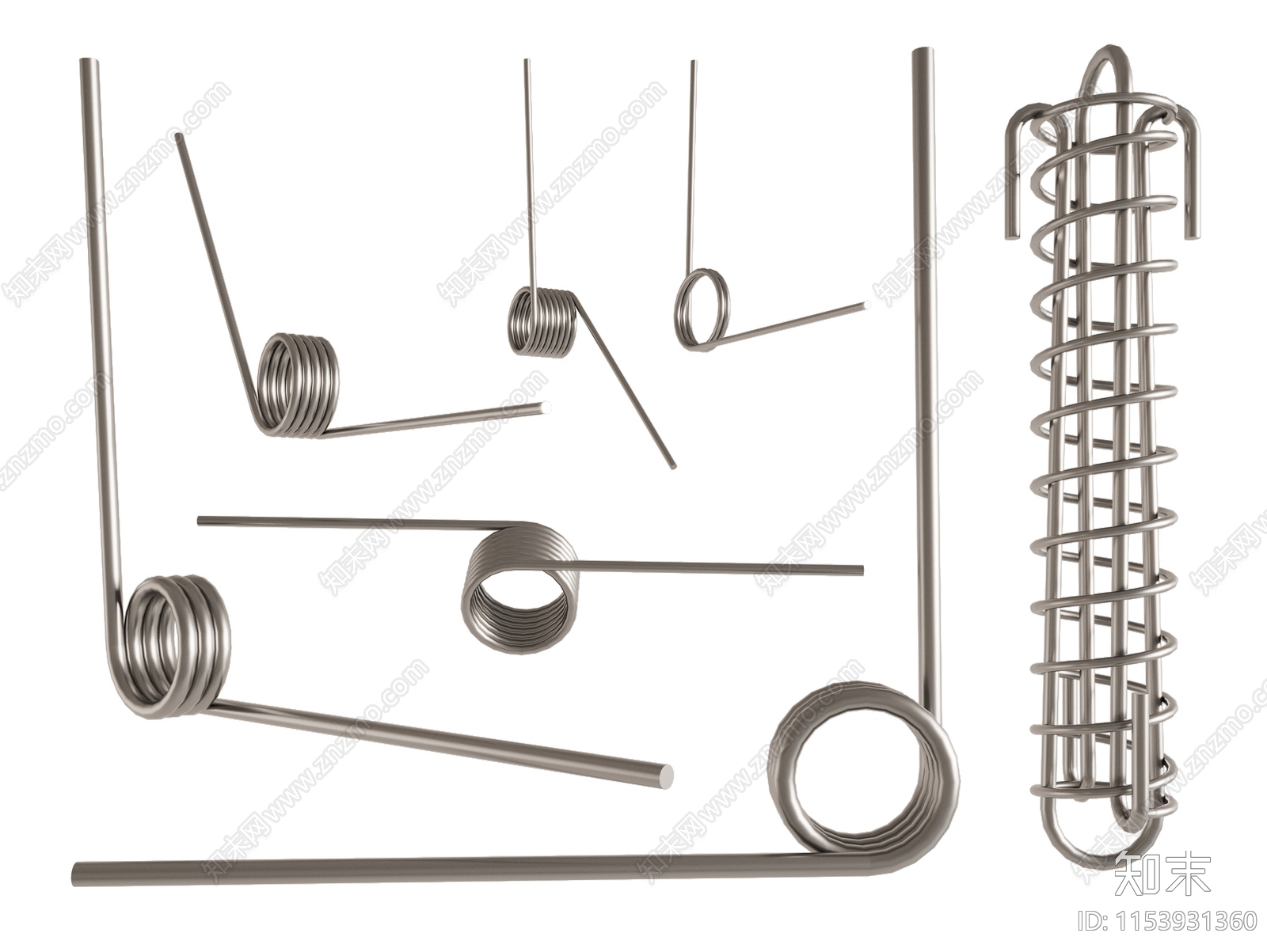 弹簧3D模型下载【ID:1153931360】