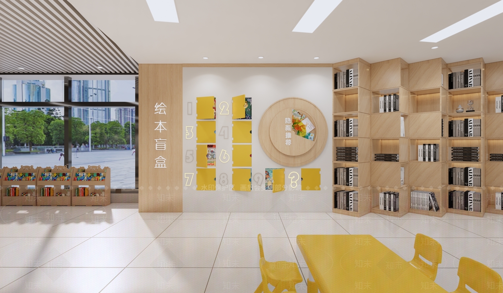 现代儿童互动娱乐区SU模型下载【ID:1153938952】