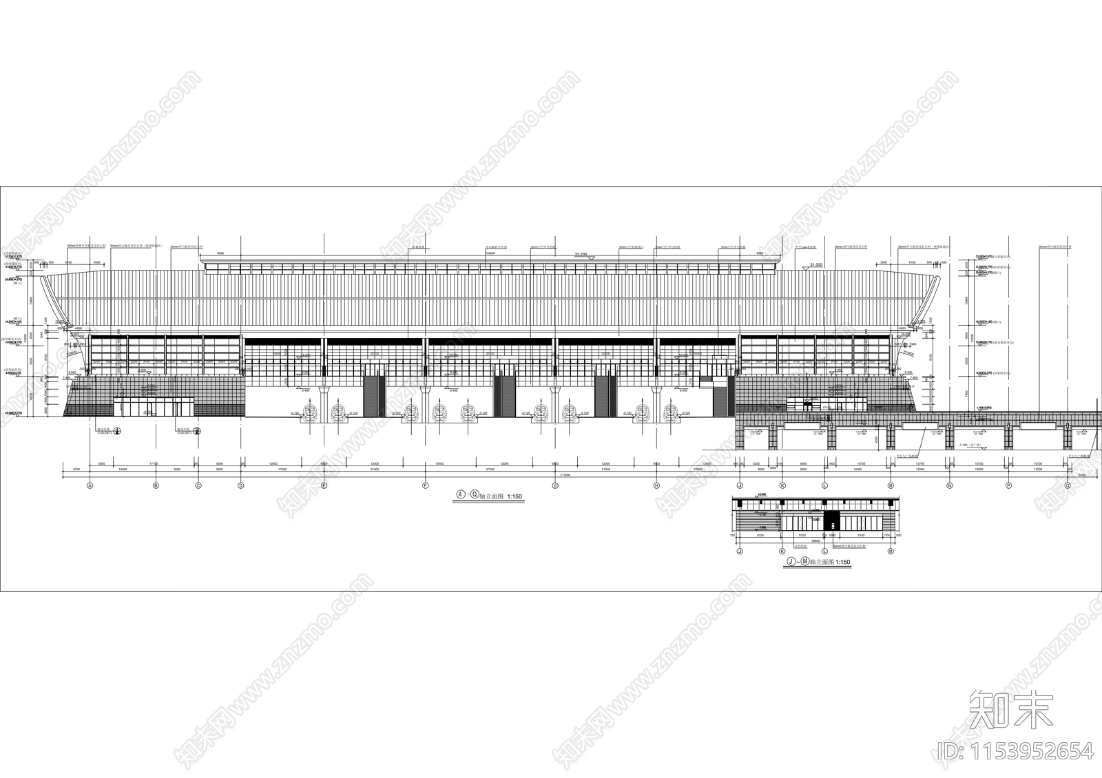 枢纽改造cad施工图下载【ID:1153952654】