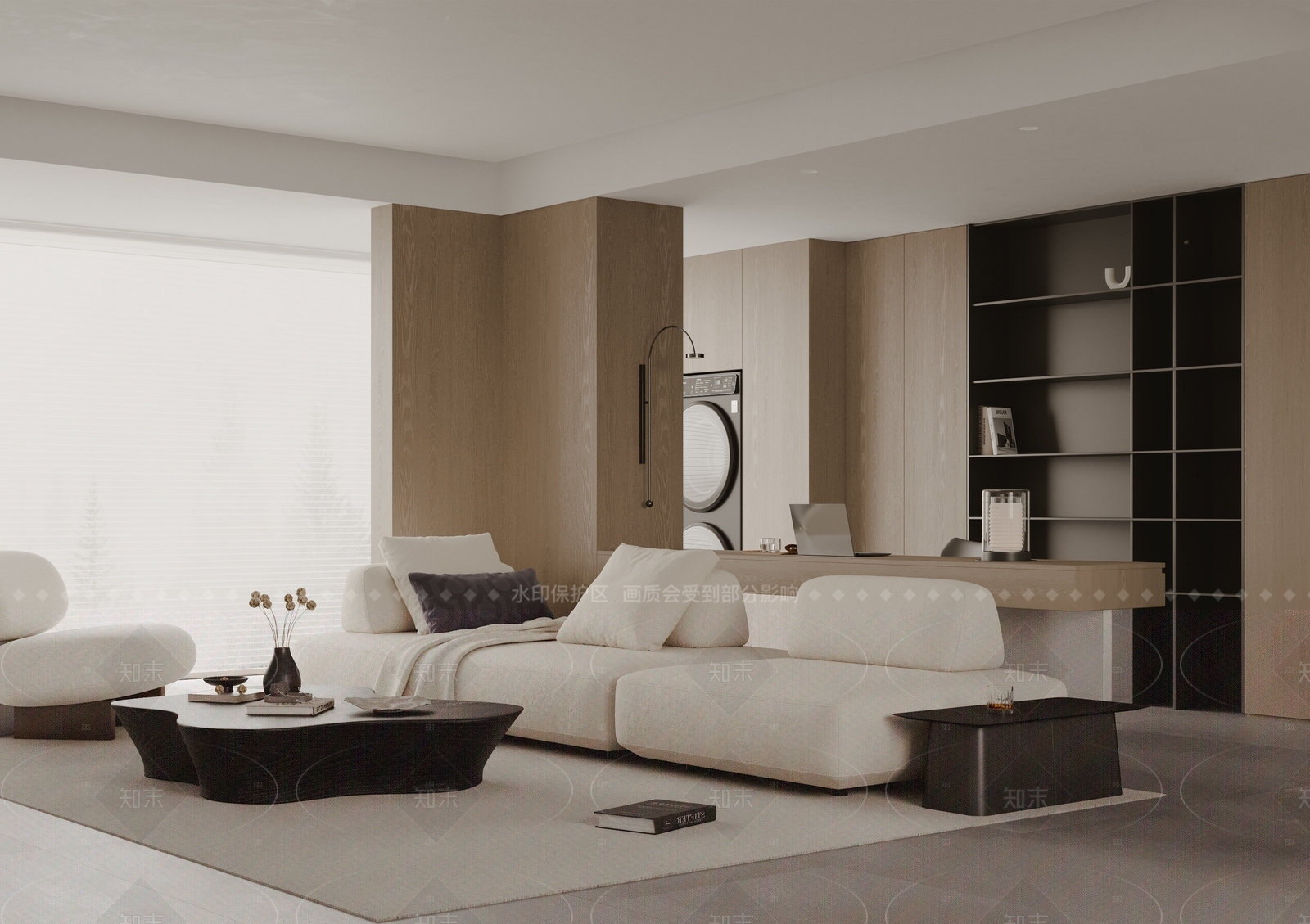 现代客餐厅3D模型下载【ID:1153959880】