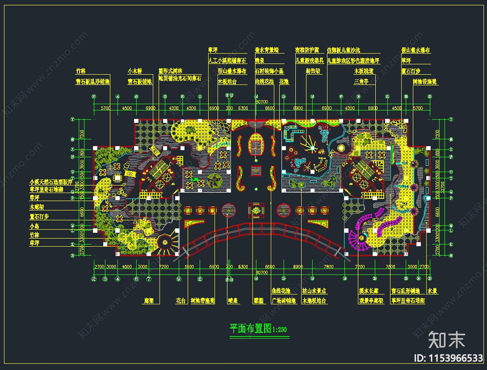 园林庭院施工图下载【ID:1153966533】